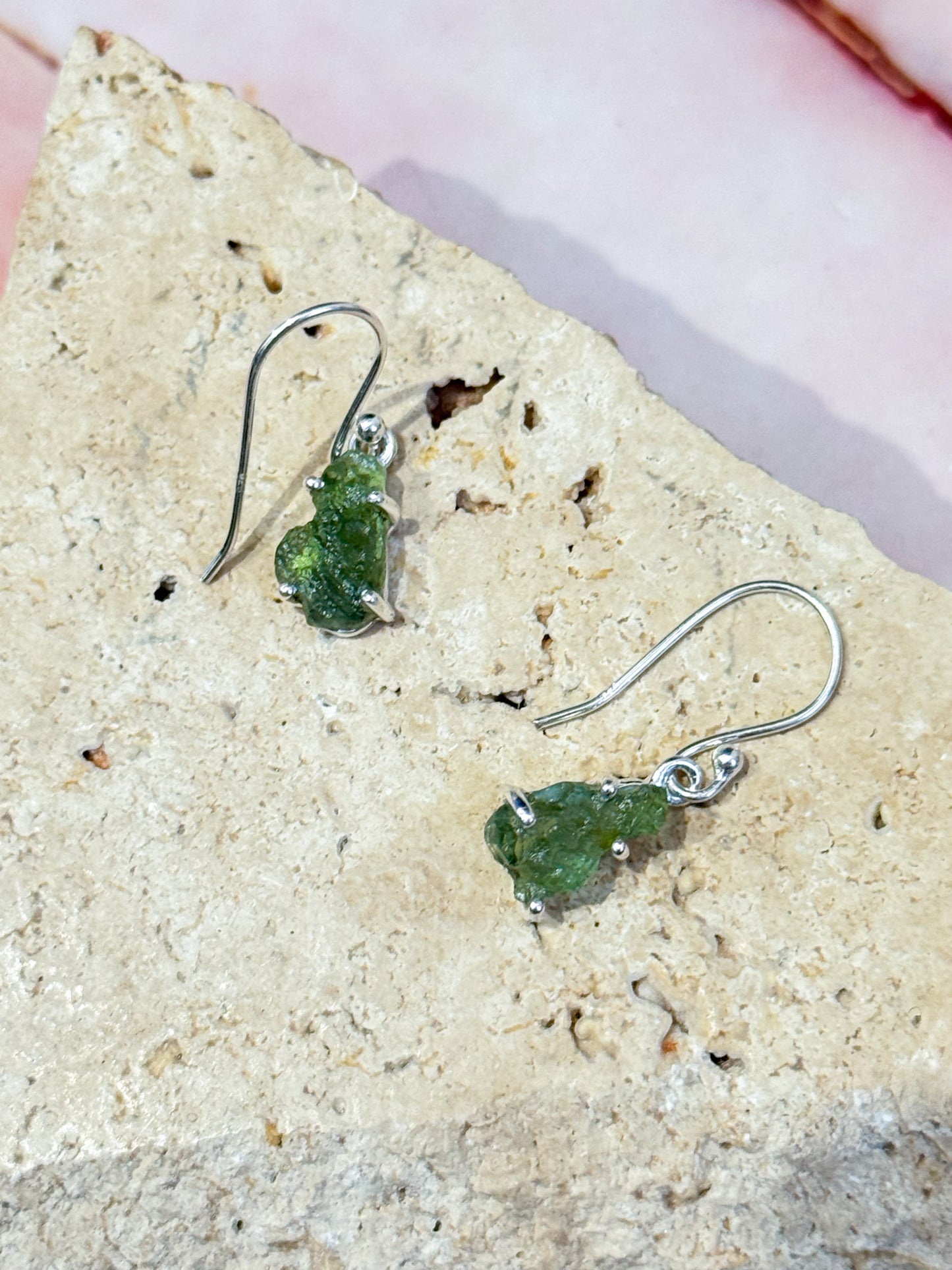 Moldavite Earrings #1
