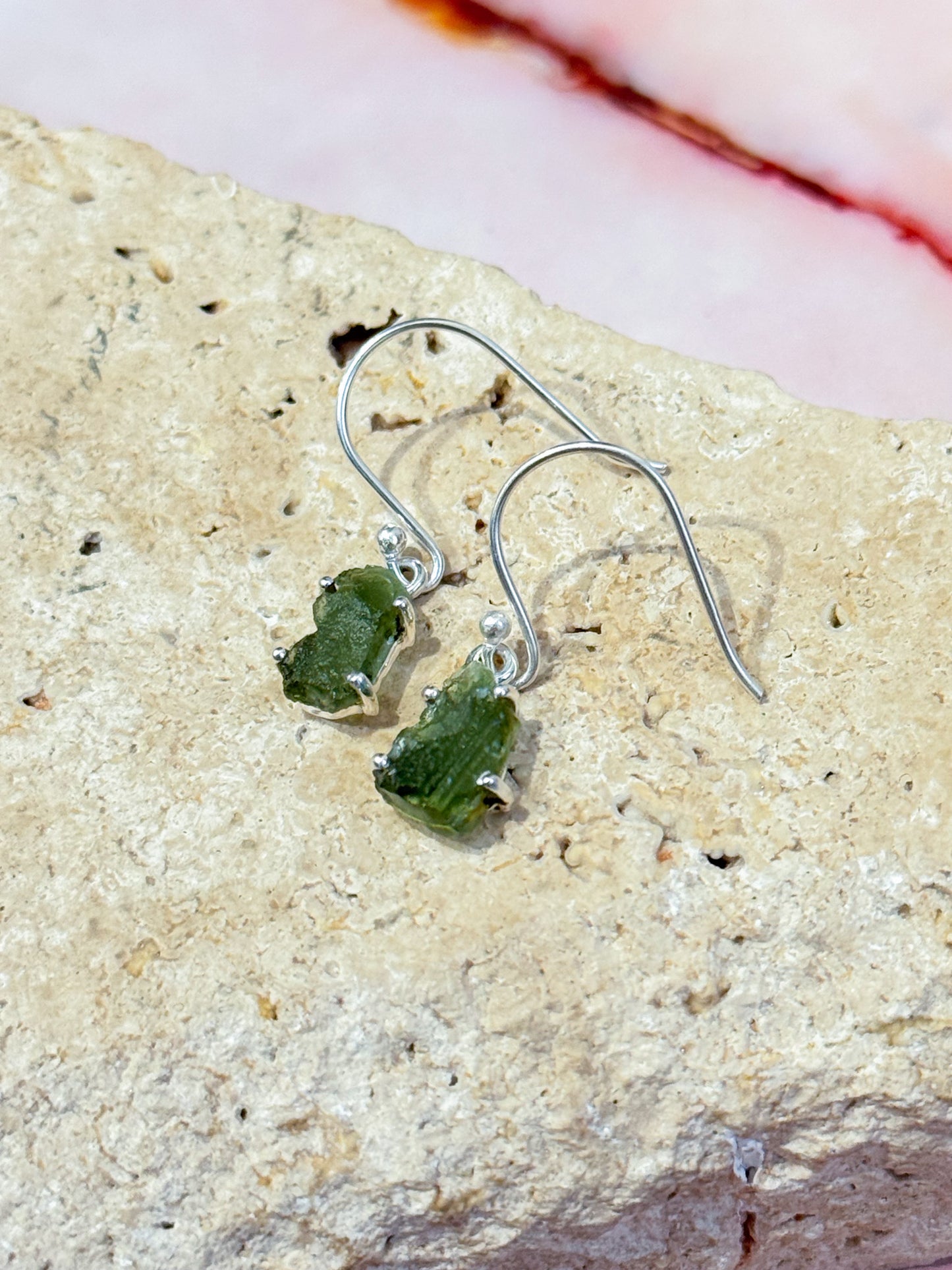 Moldavite Earrings #2