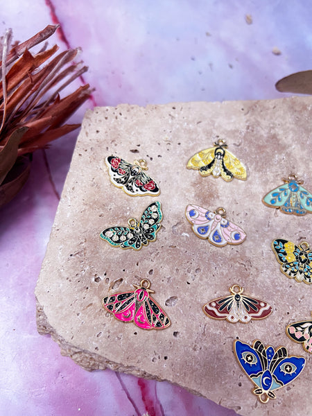 Luna Moth Pendant Packs (Set of 10)