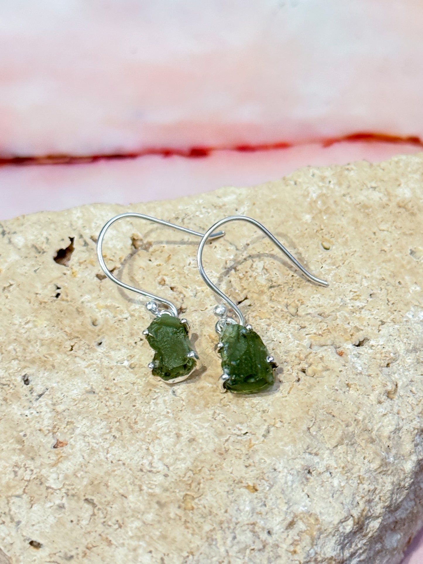 Moldavite Earrings #2