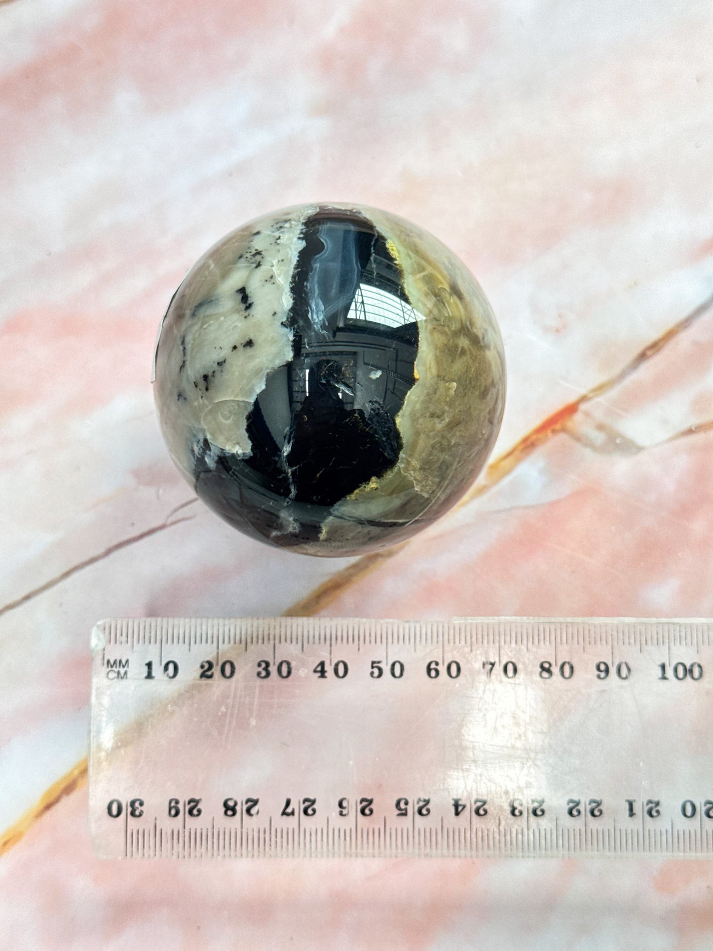 Volcanic Agate Sphere