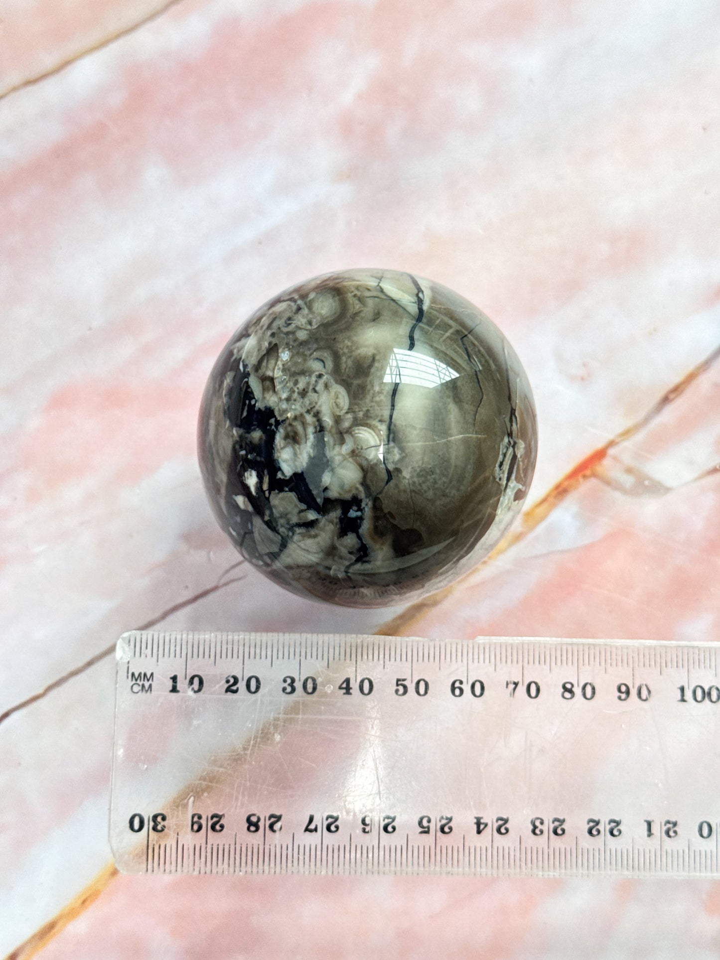 Volcanic Agate Sphere