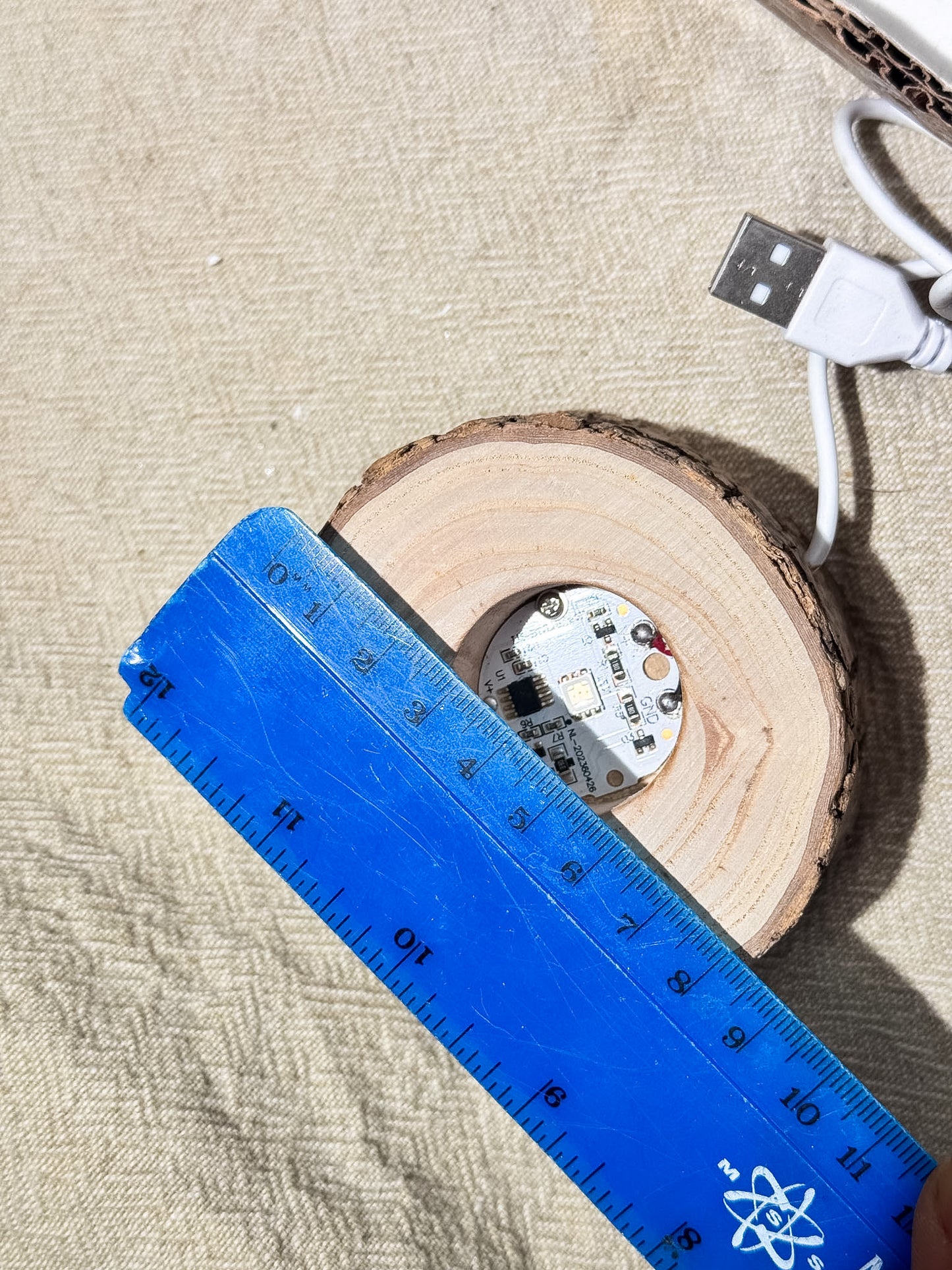 Tree Stump Light Stands