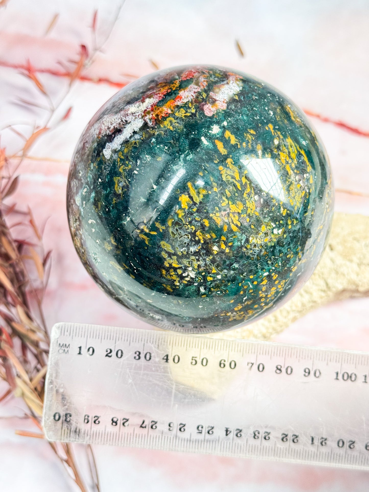 Ocean Jasper Sphere