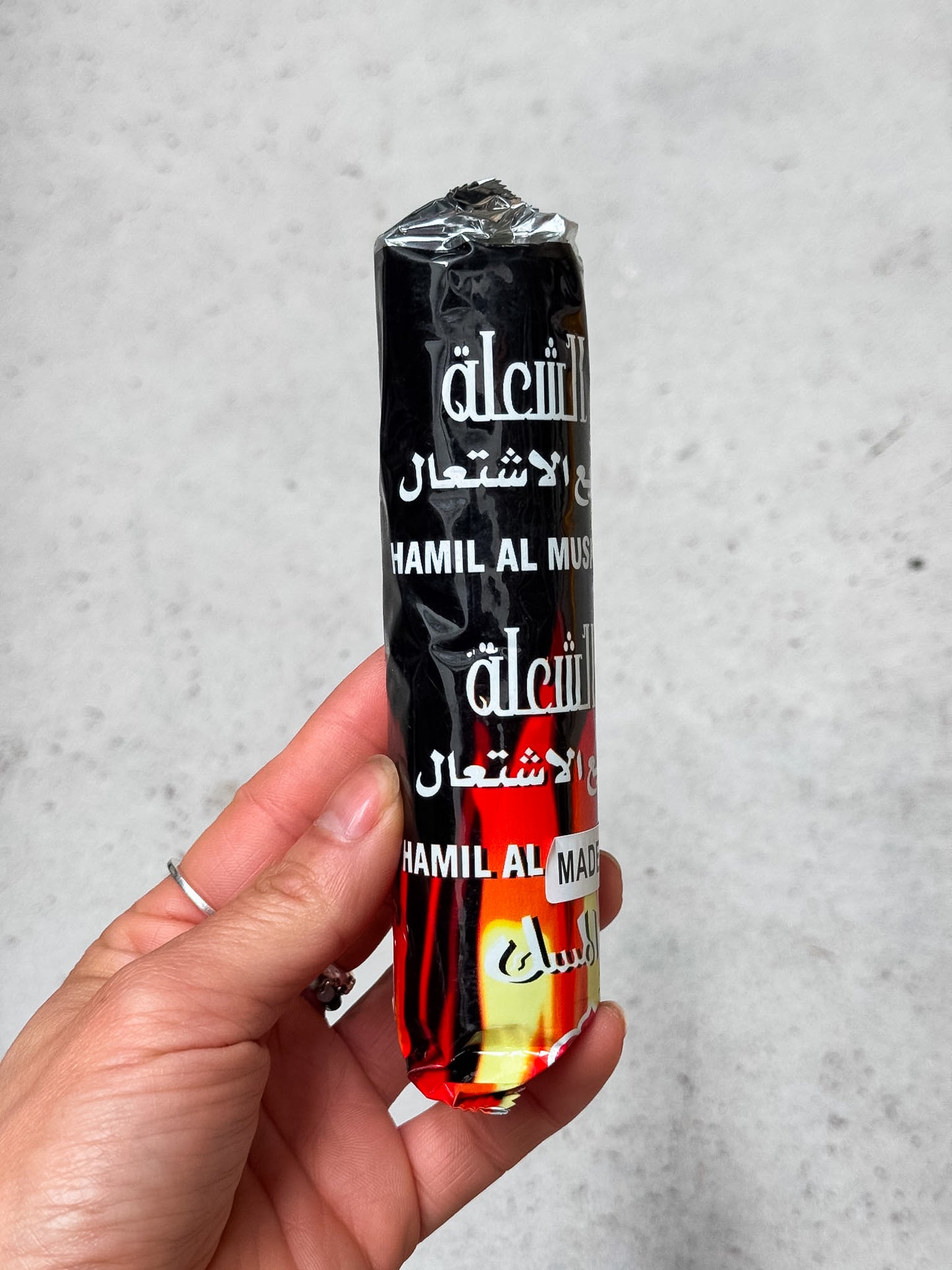 Burning Charcoal
