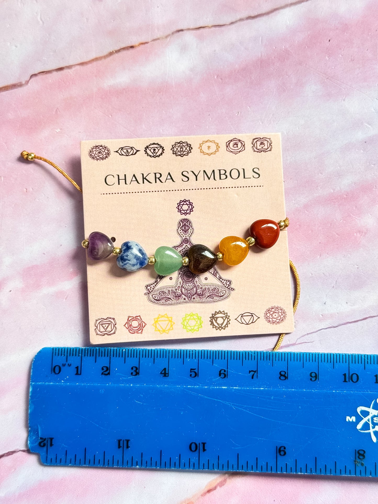Chakra Heart Bracelets