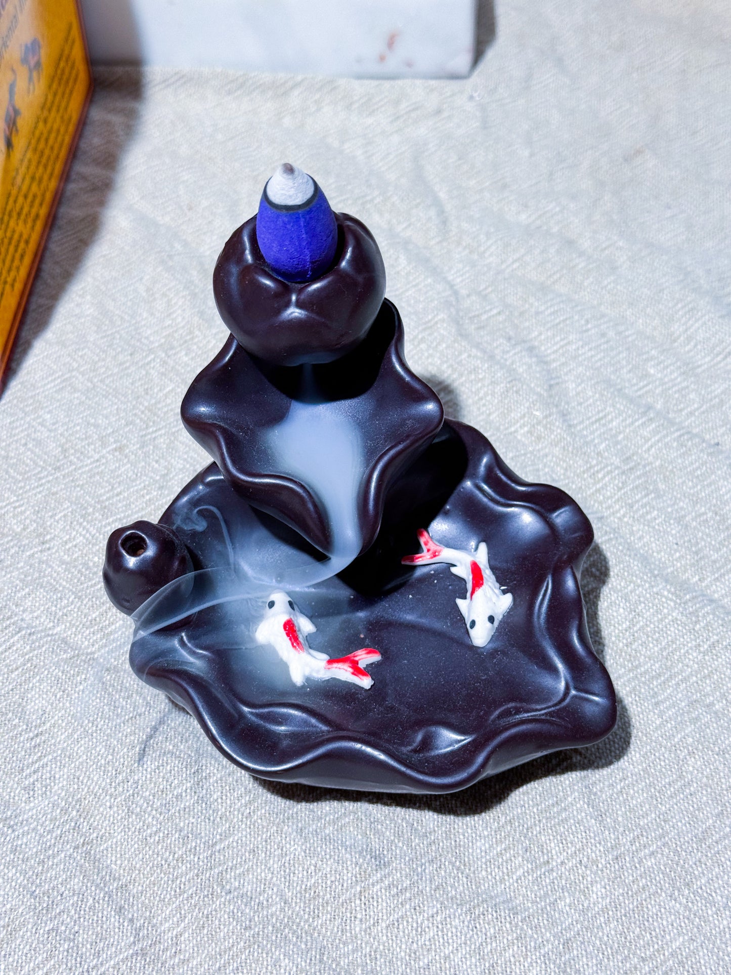 Backflow Incense Holders - Koi Fishpond