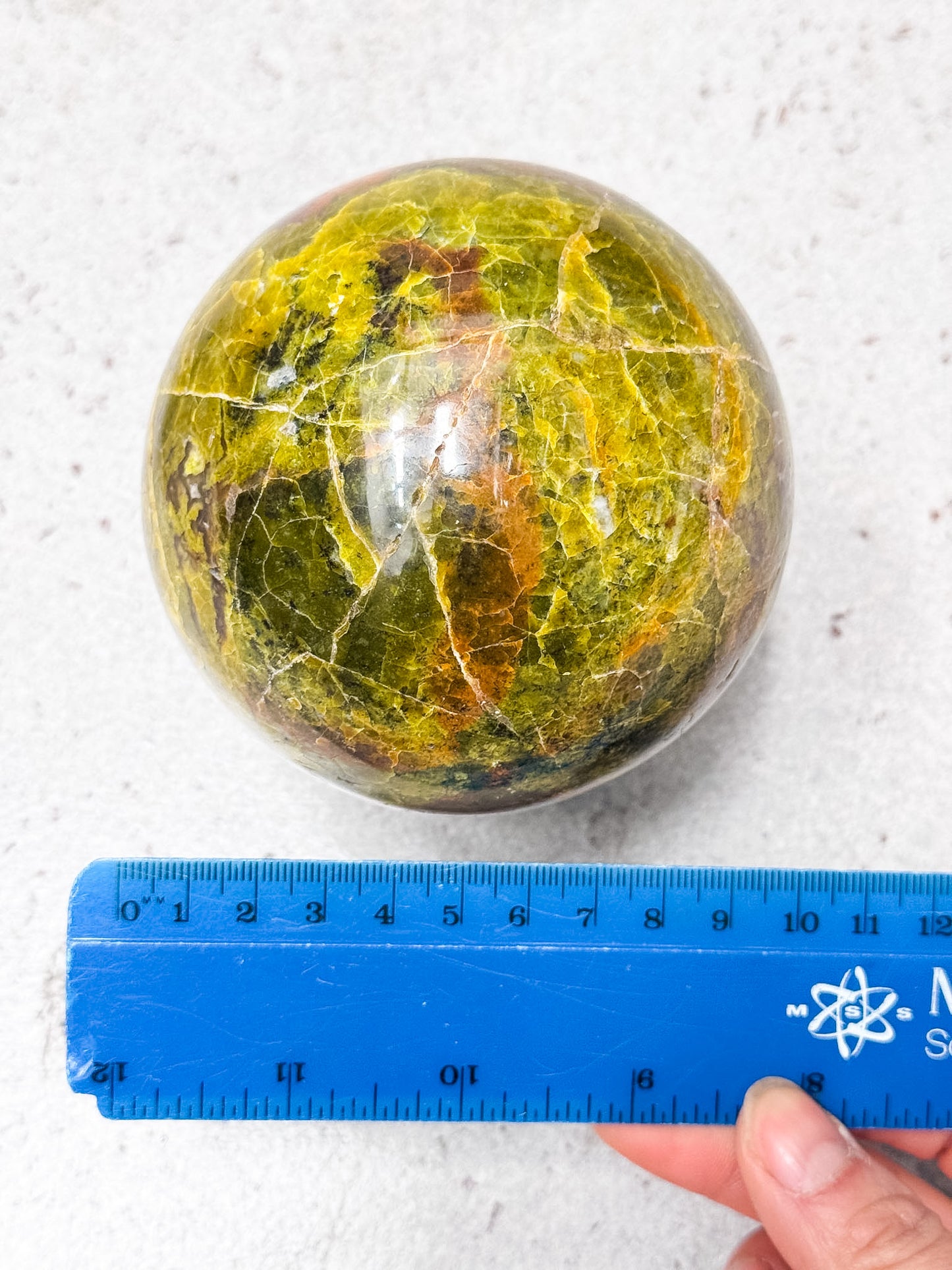 Green Opal Sphere