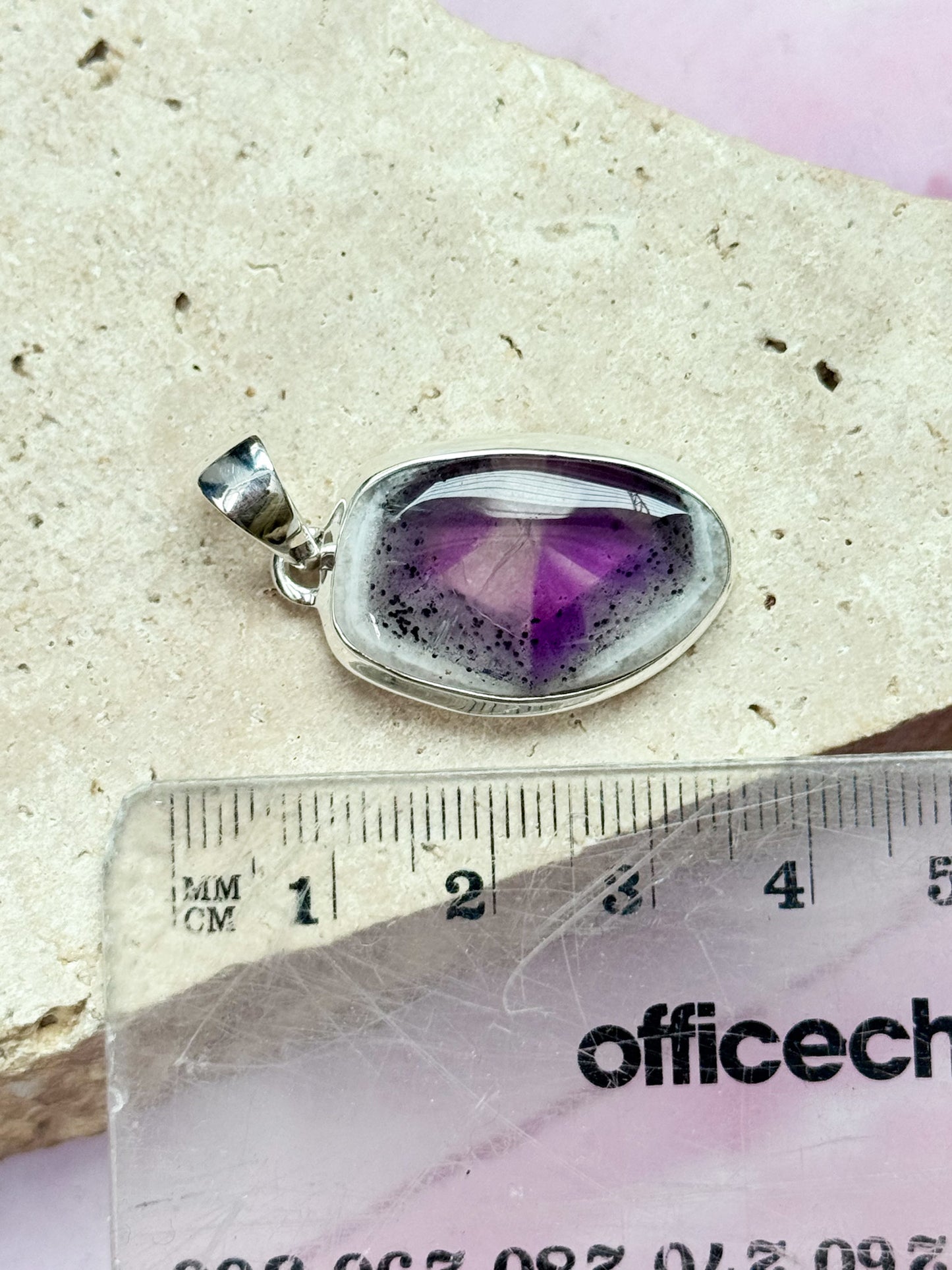 Atomic Amethyst Pendant