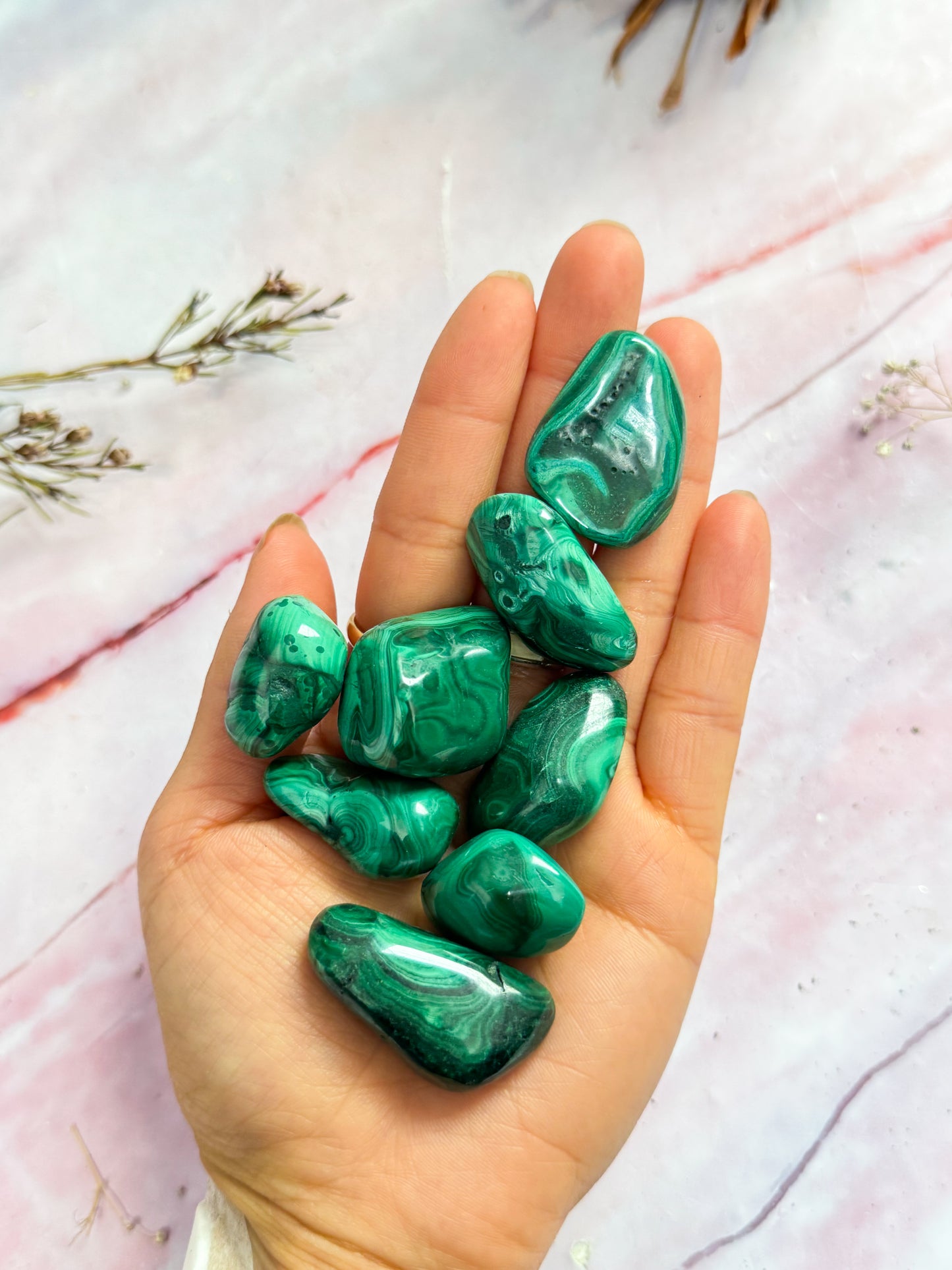 Malachite Tumbles