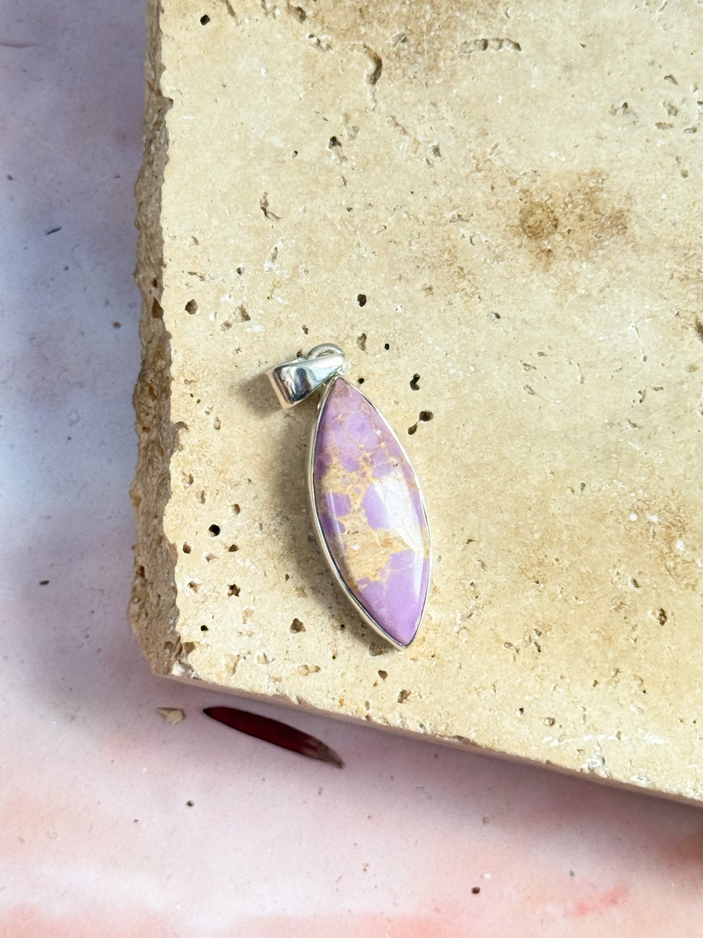 Phosphosiderite Pendants