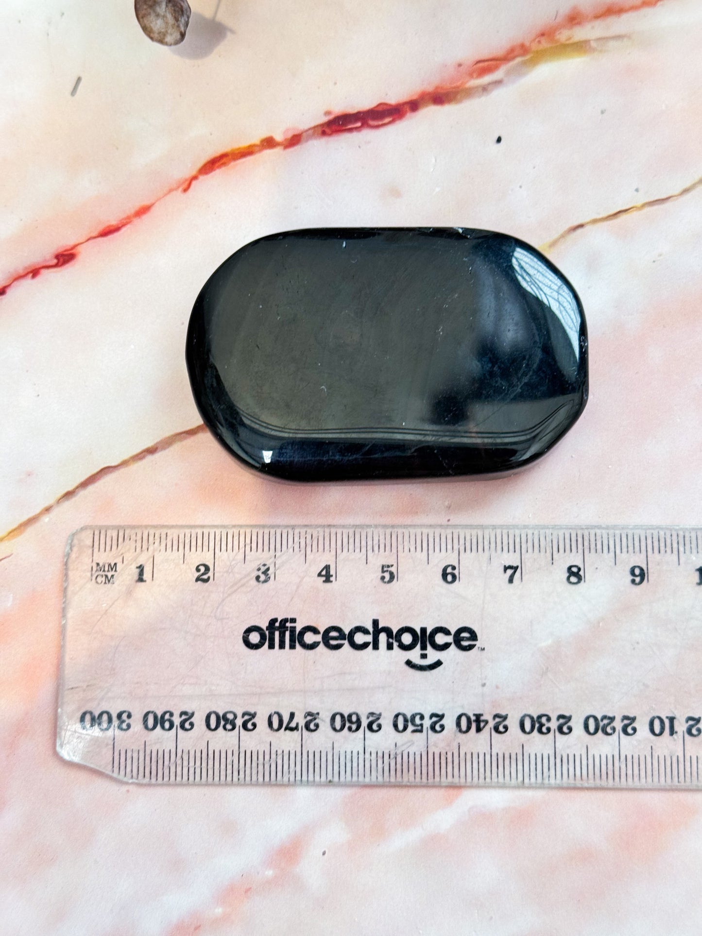 Midnight Lace Obsidian Palmstones