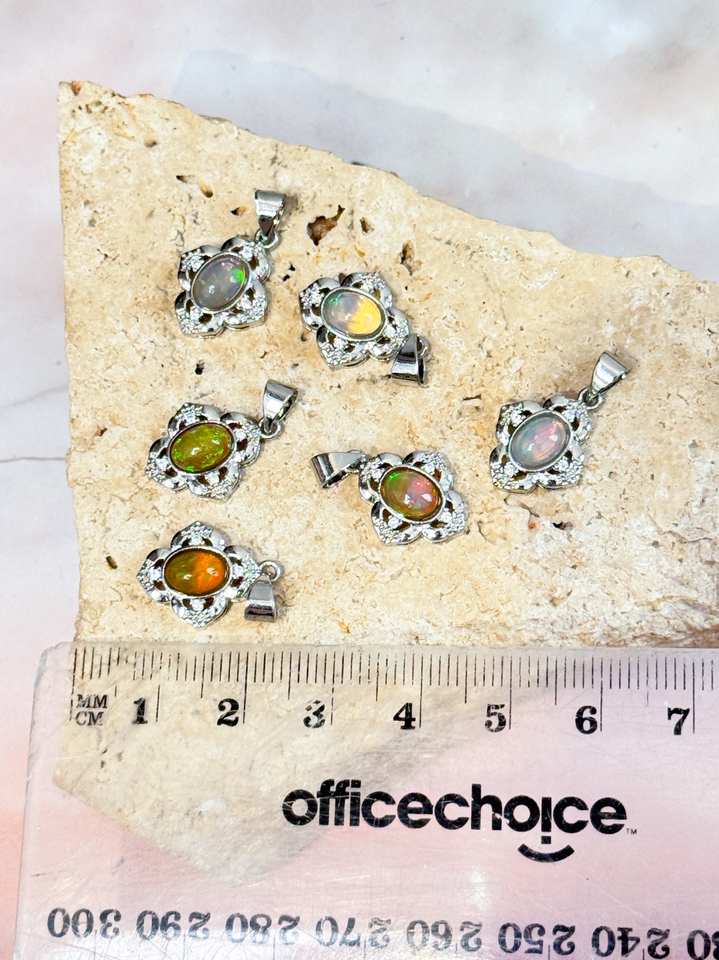Ethiopian Opal Pendants