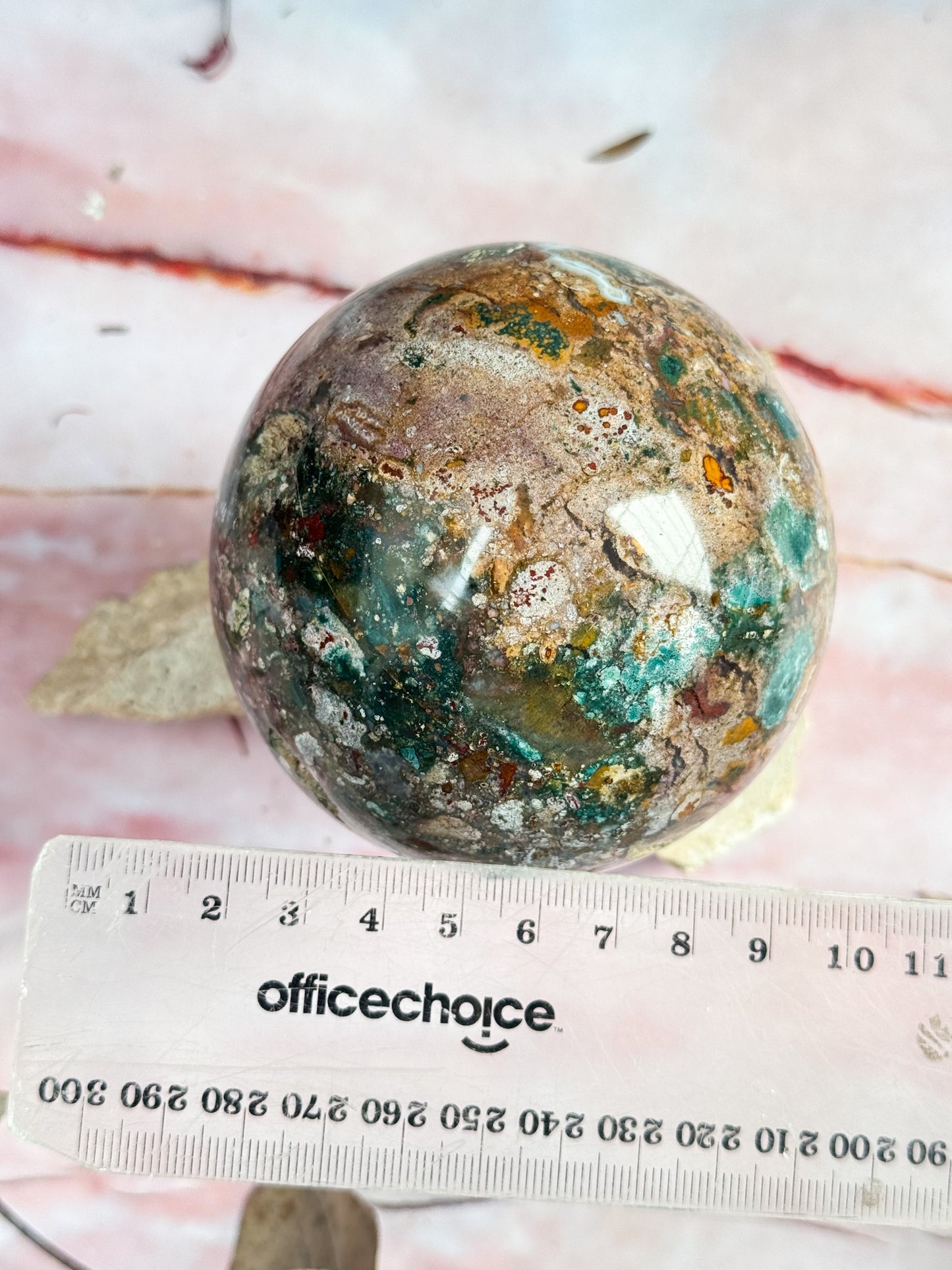 Ocean Jasper Sphere