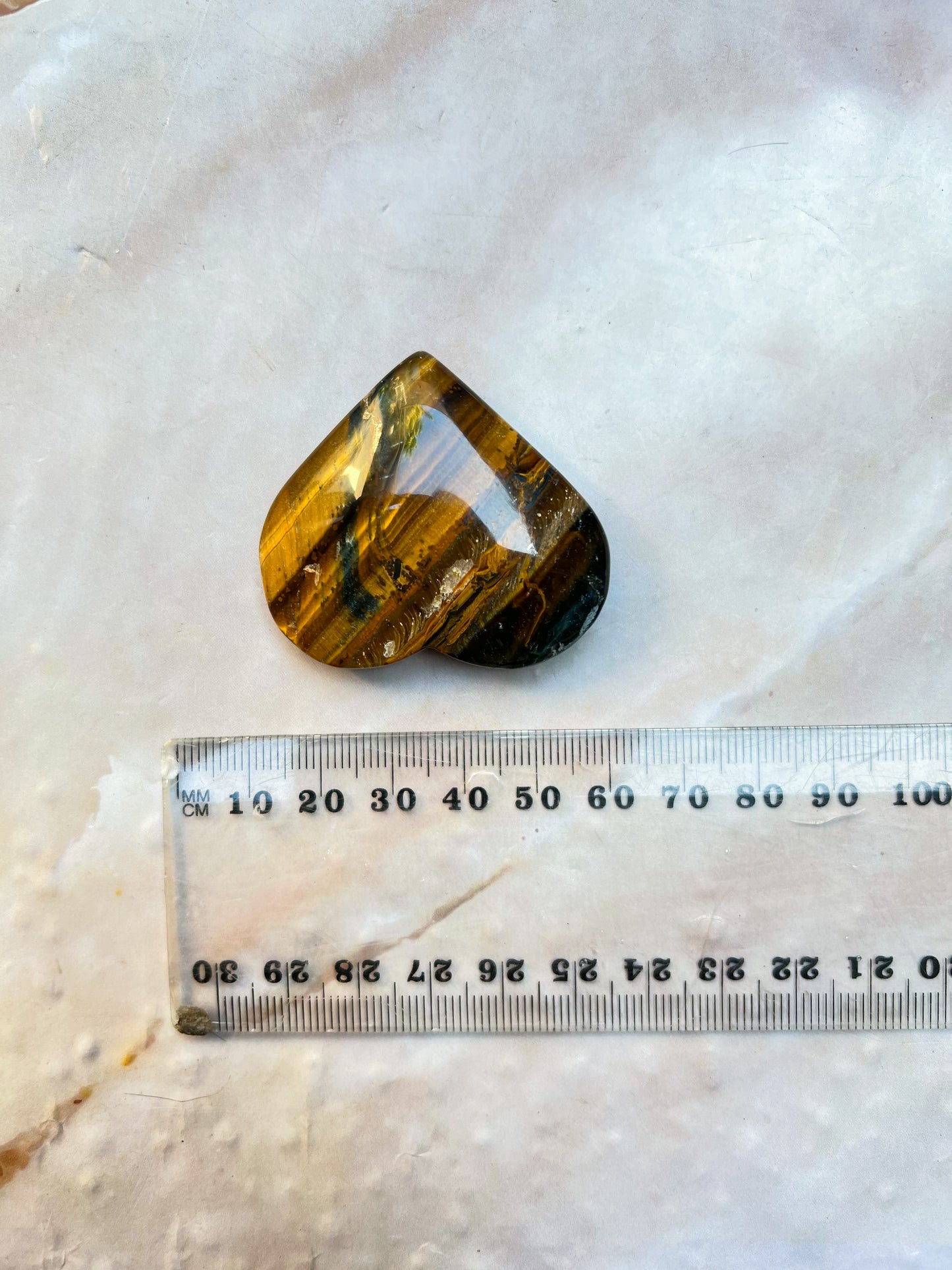 Tigers Eye Hearts