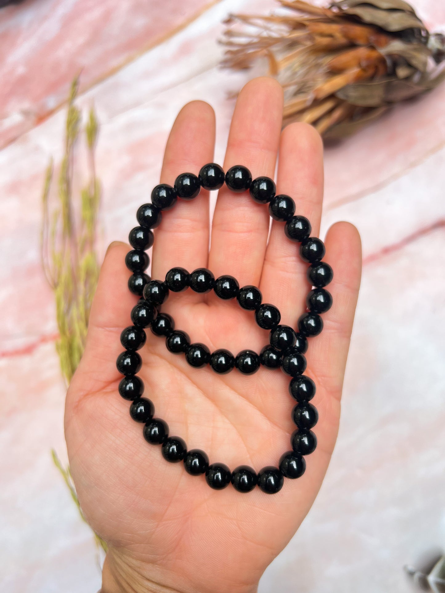 Black Obsidian Bracelets