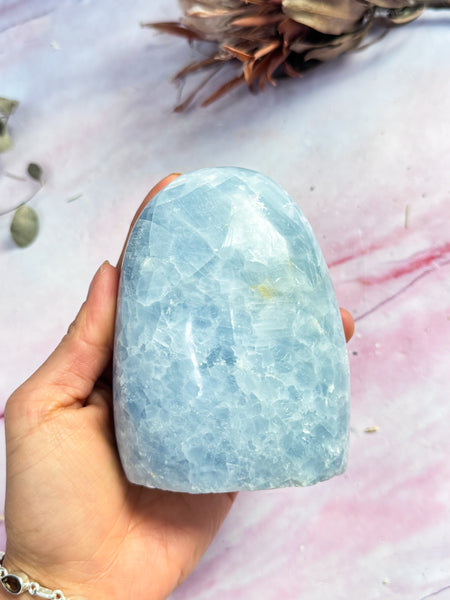 Blue Calcite Freeform