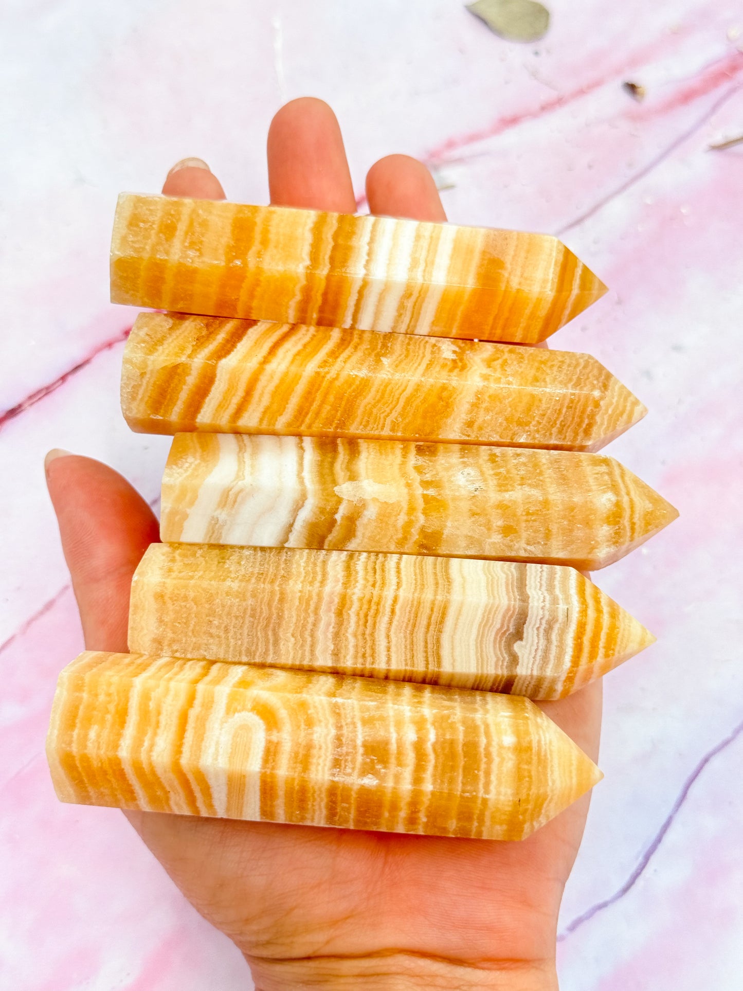 Sherbet Calcite Poinfs