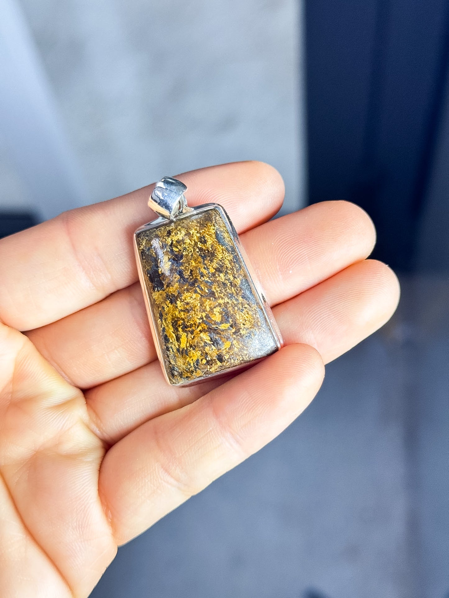 Bronzite Pendants
