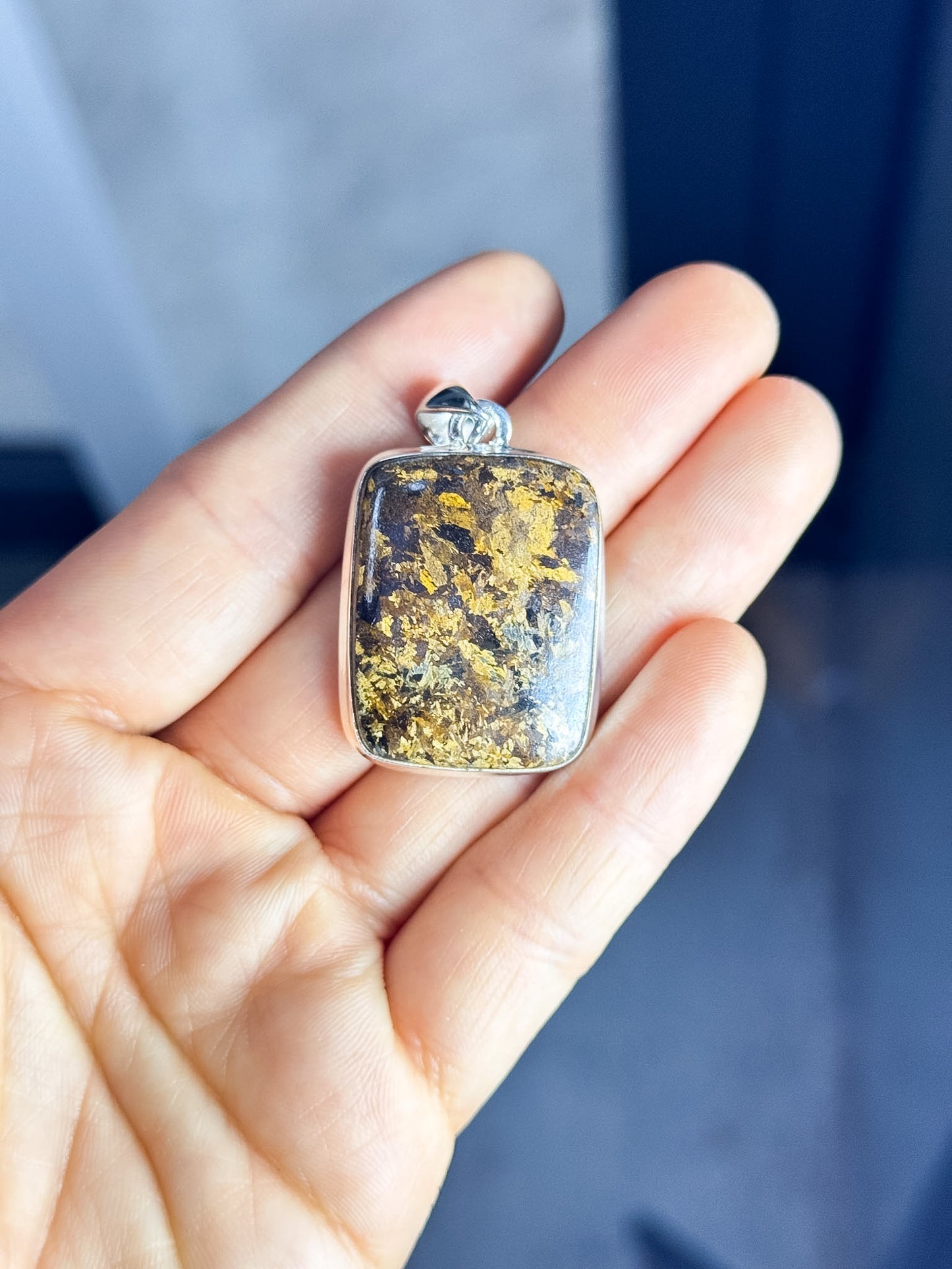 Bronzite Pendants