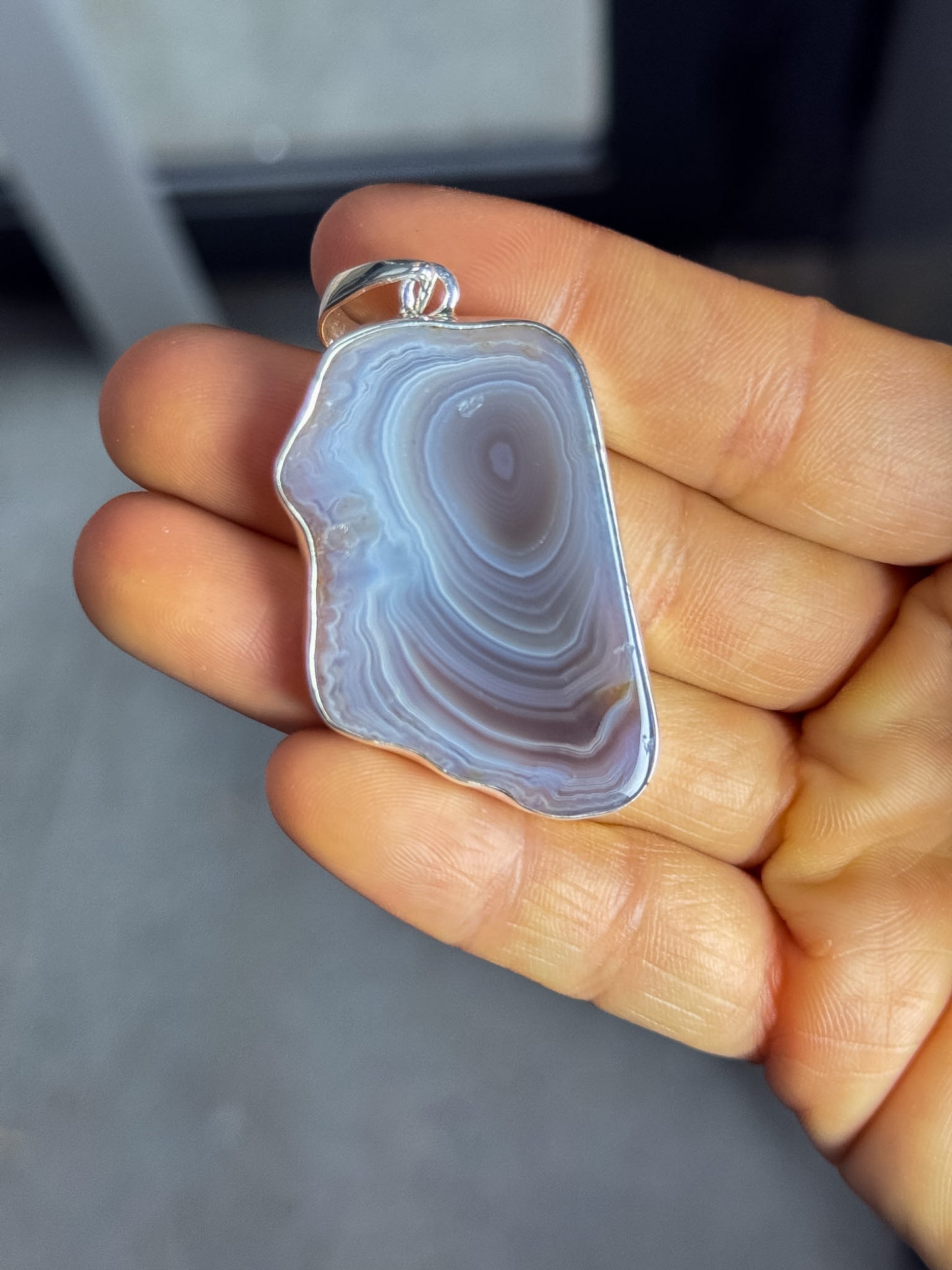 Botswana Agate Pendants