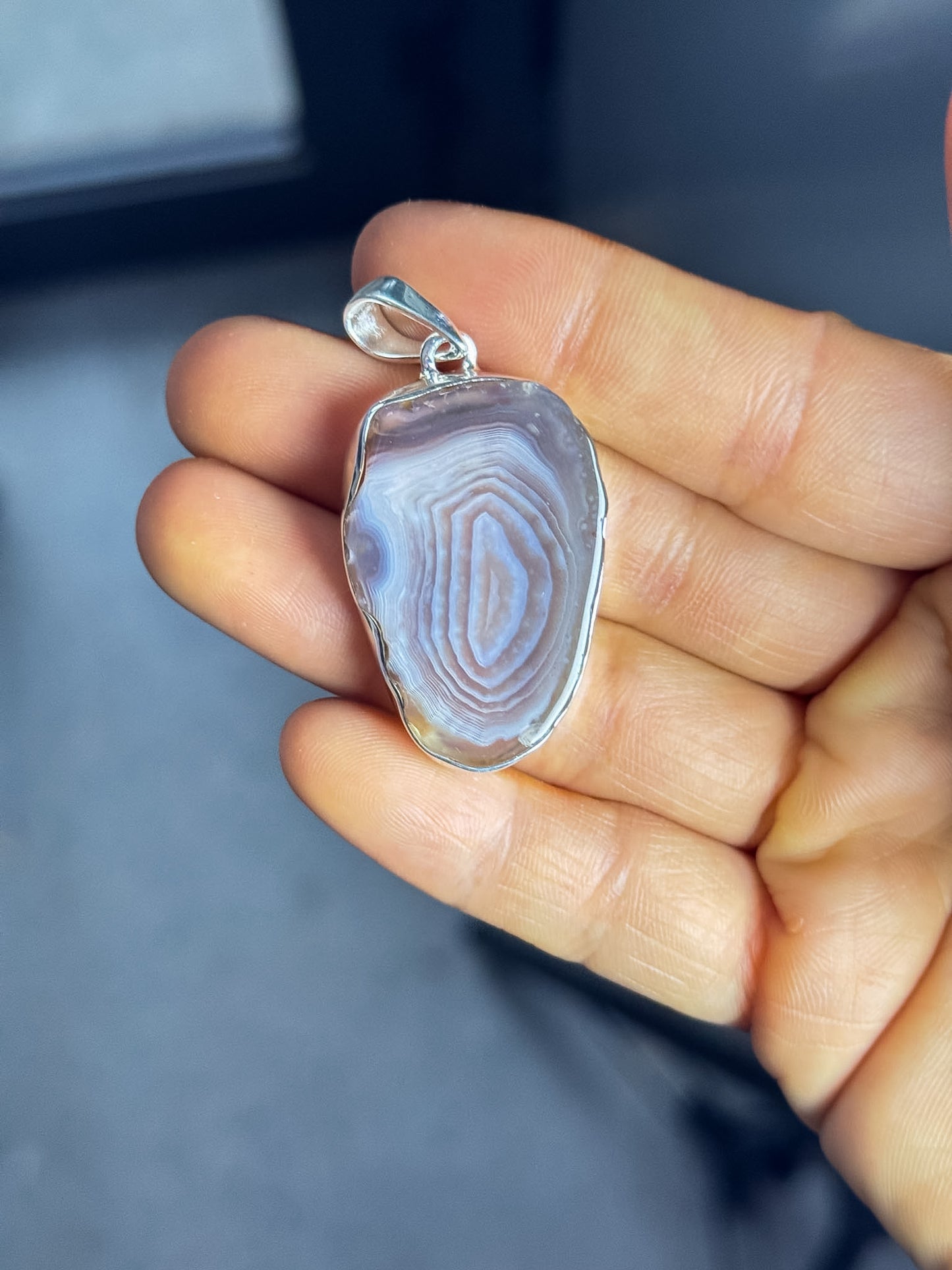Botswana Agate Pendants
