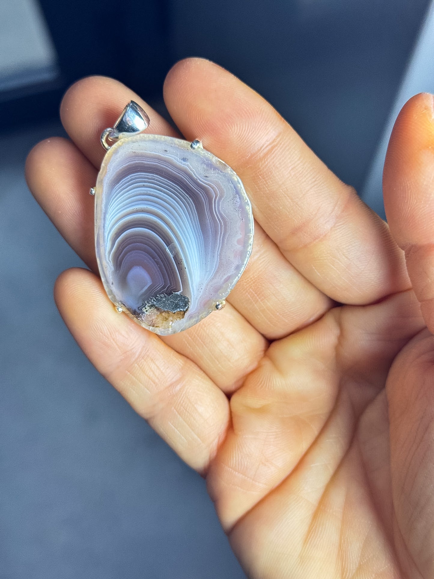 Botswana Agate Pendants