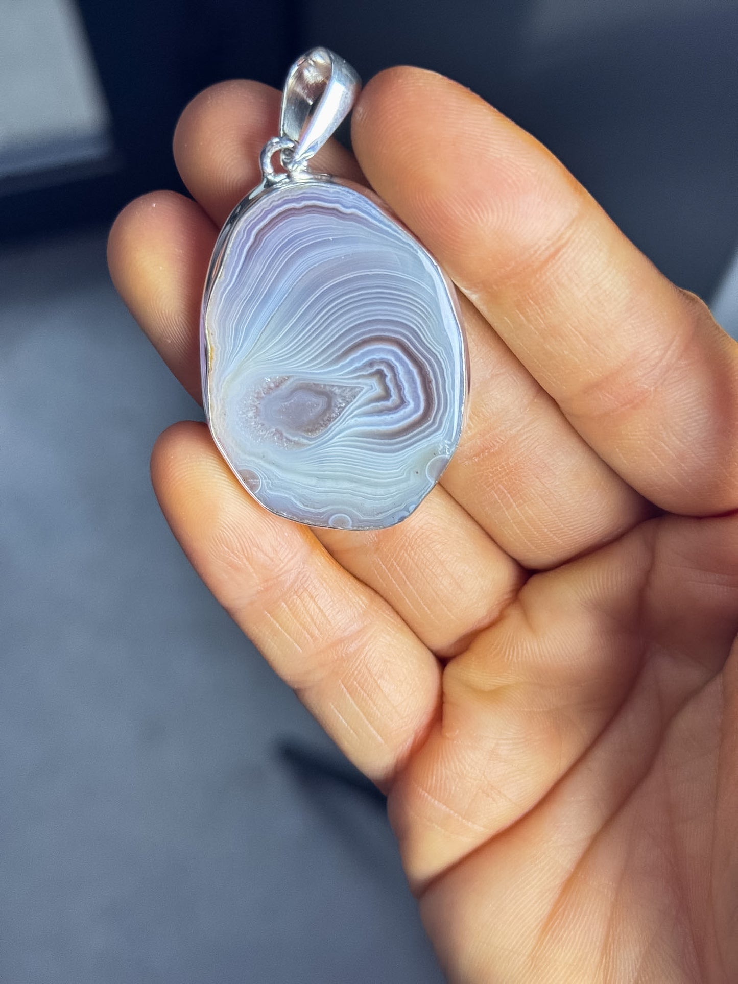 Botswana Agate Pendants