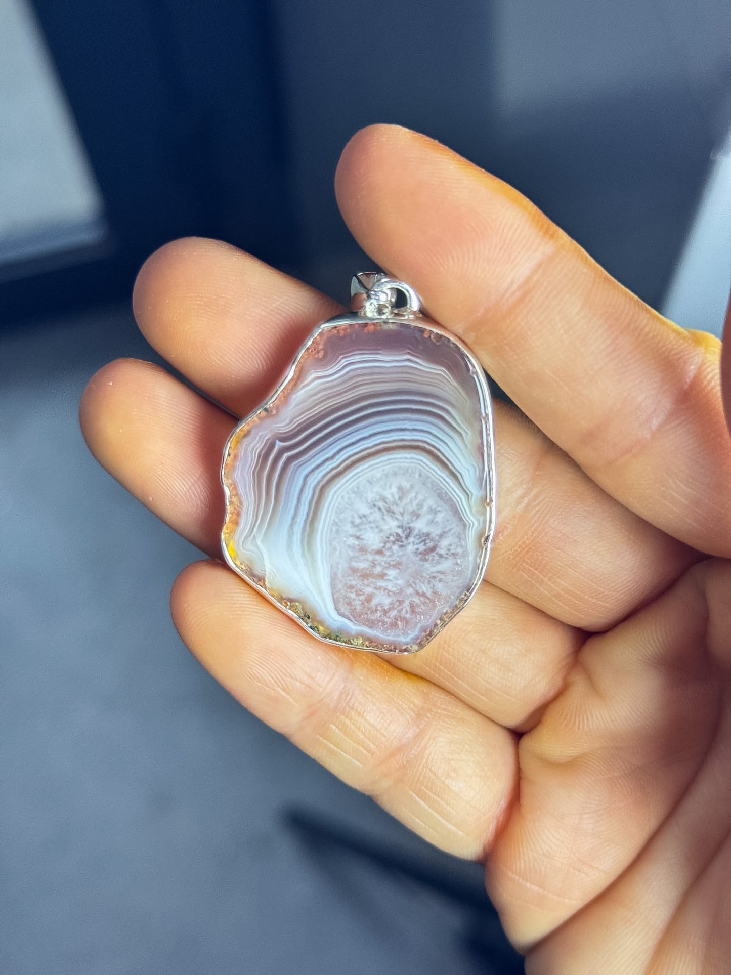 Botswana Agate Pendants