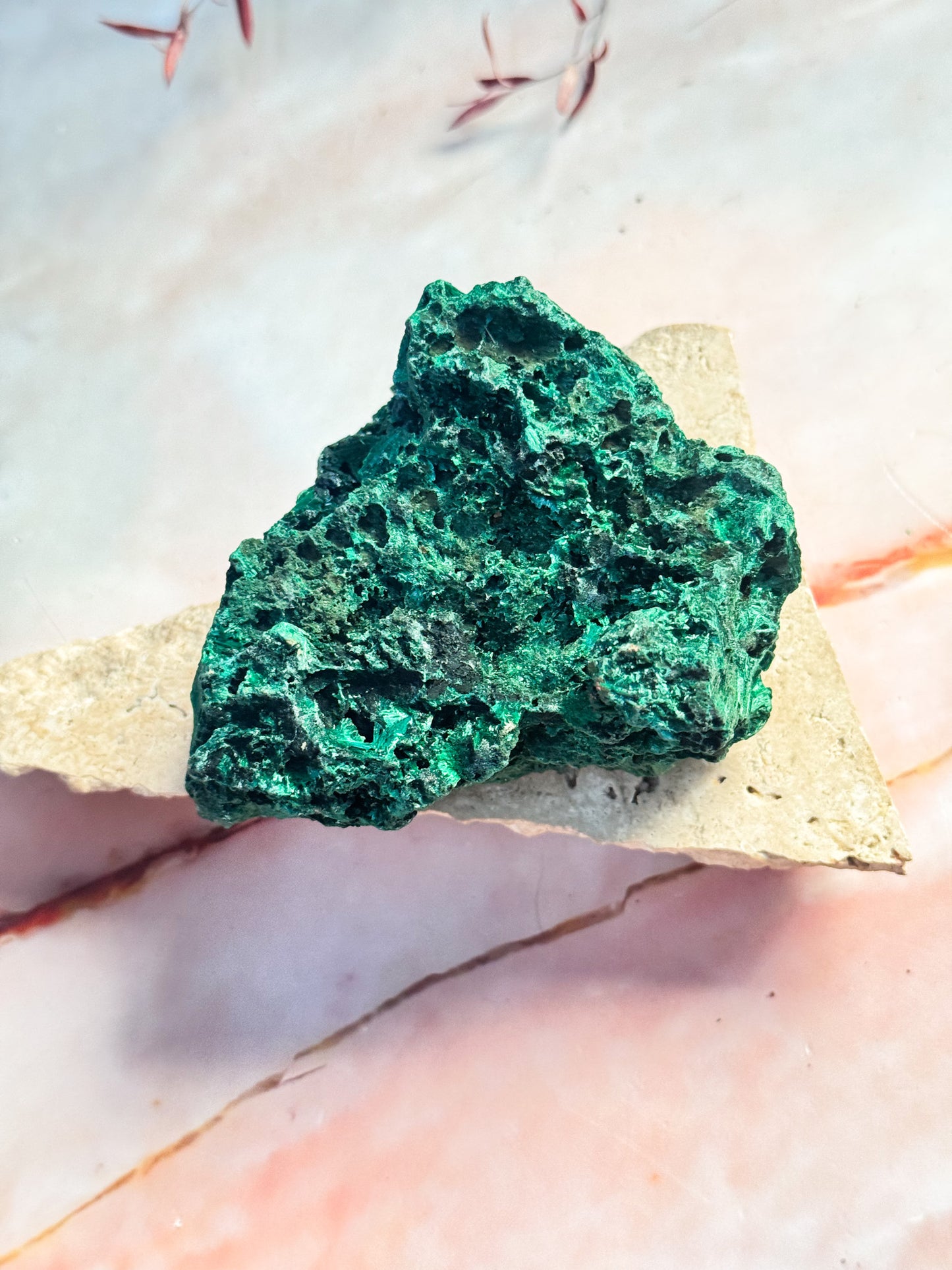 Silky Malachite Specimen