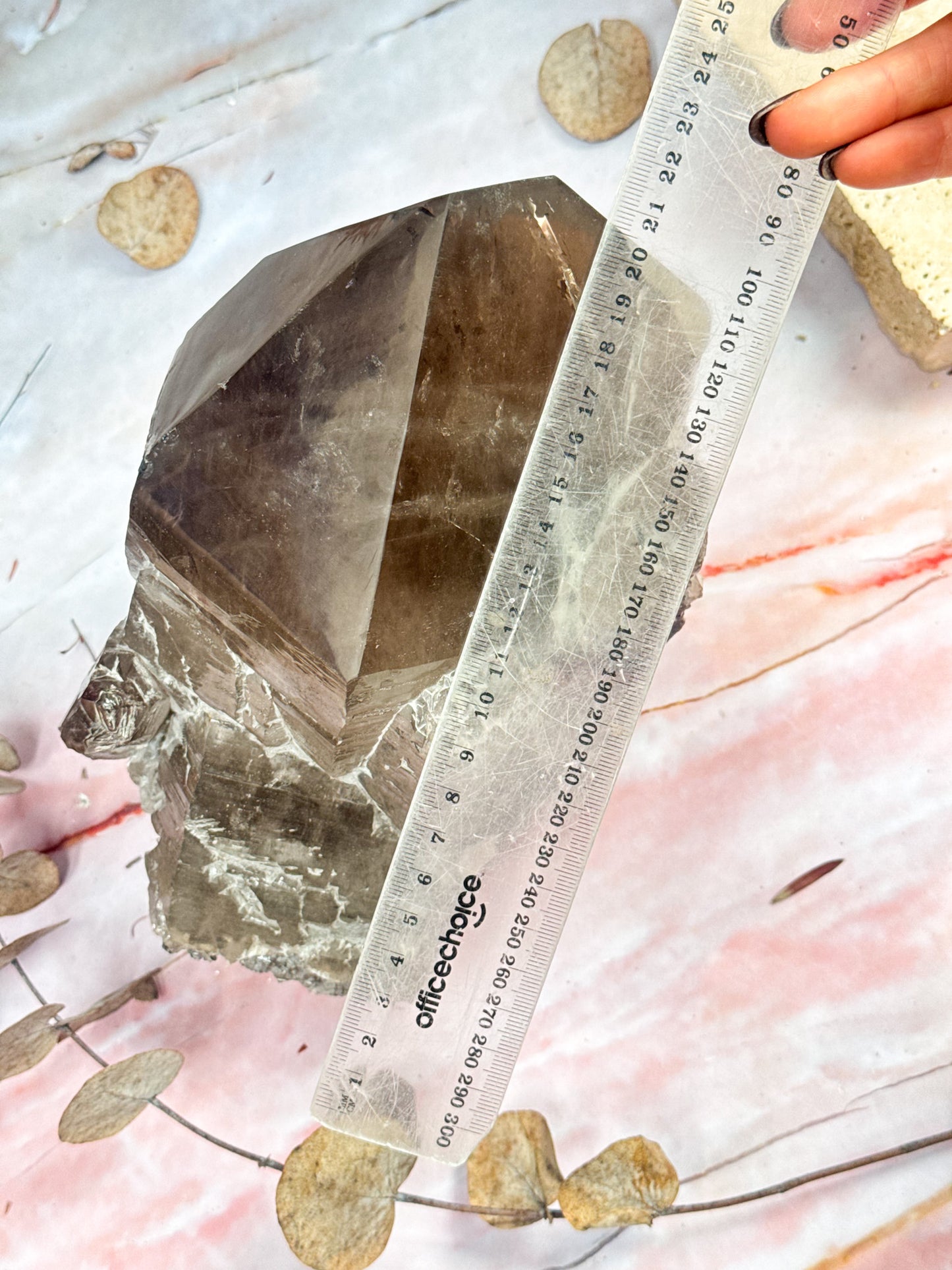 Large Smokey Quartz Cluster