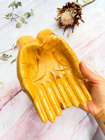 Wooden Hand Bowl