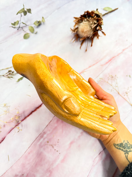 Wooden Hand Bowl