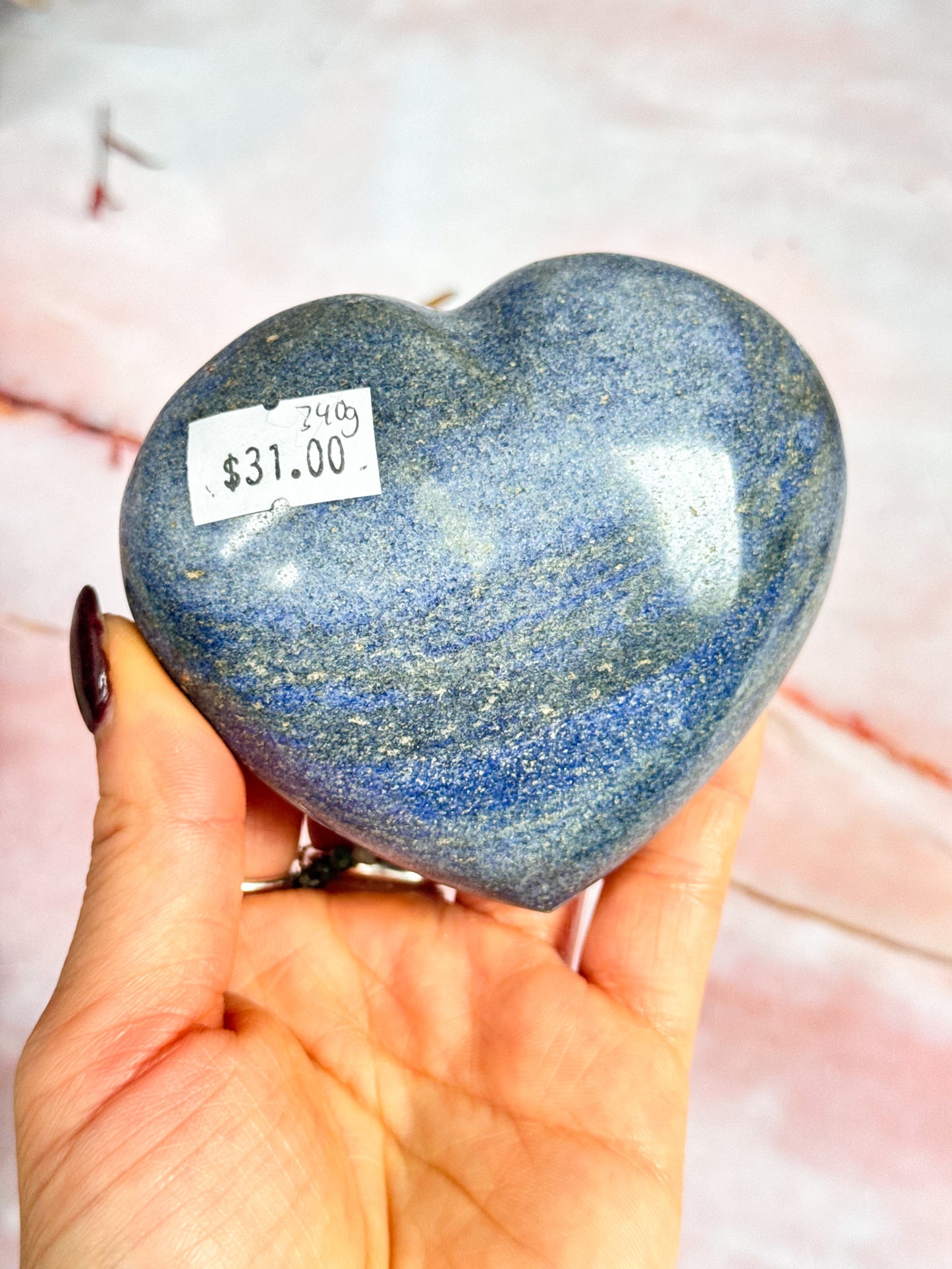 Lazulite Heart