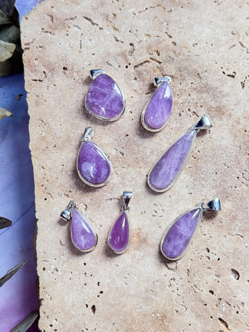 Kunzite Pendants