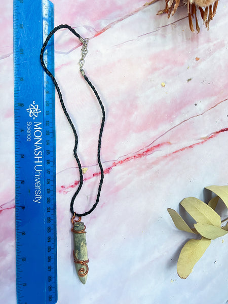 Bellemnite Fossil Necklaces