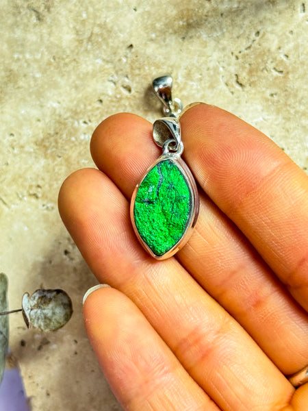 Uvavorite Green Garnet Pendants