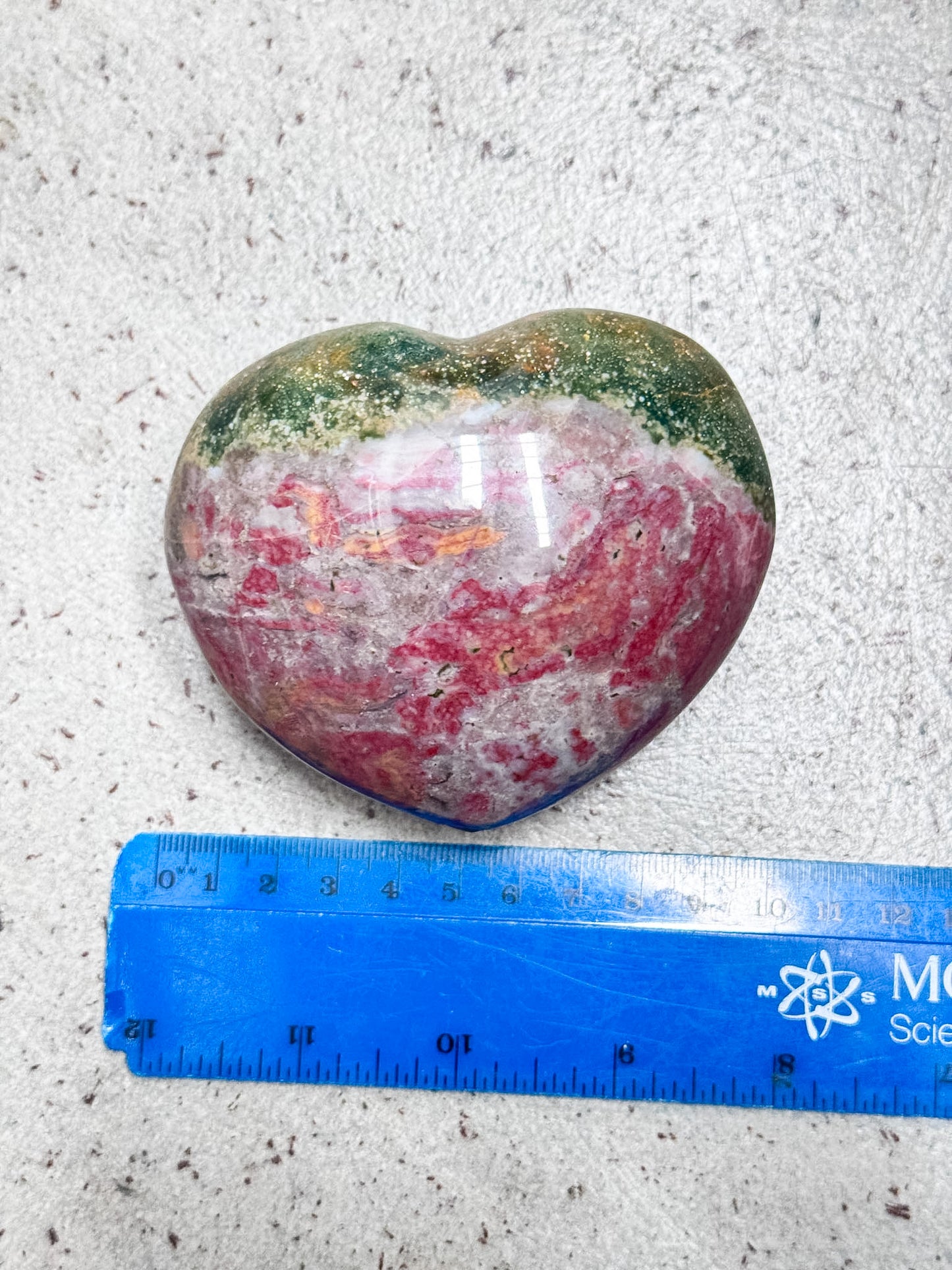 Ocean Jasper Heart