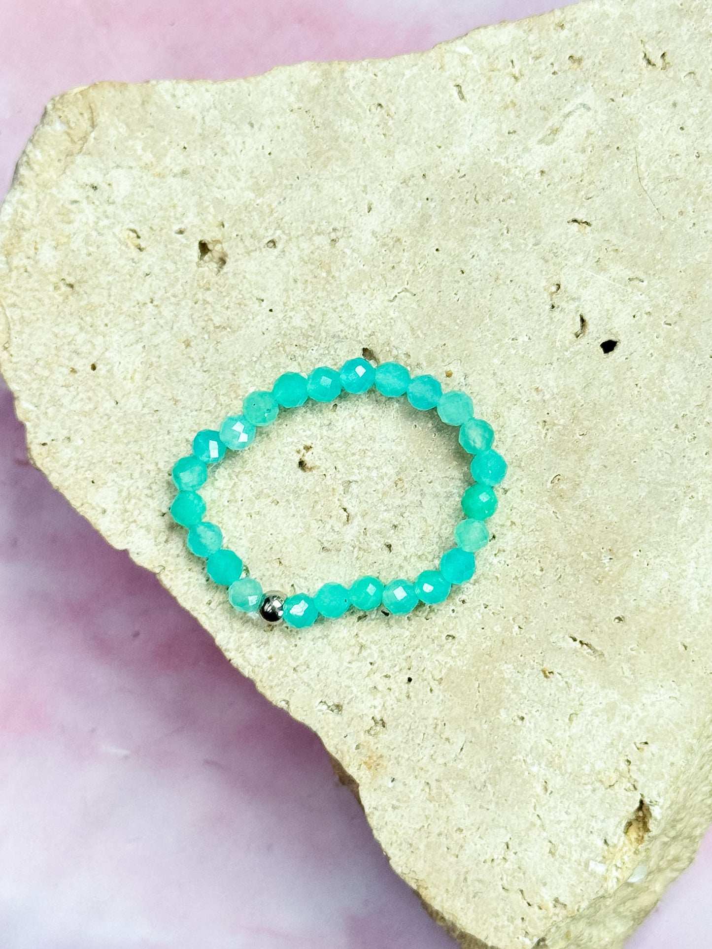 Faceted Anxiety Rings