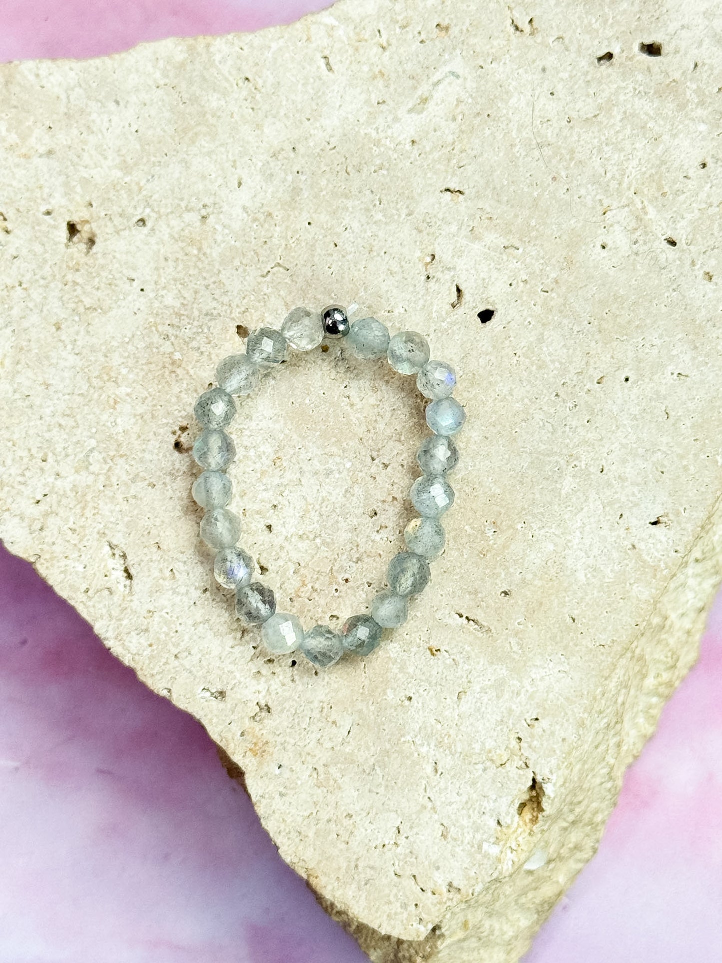Faceted Anxiety Rings