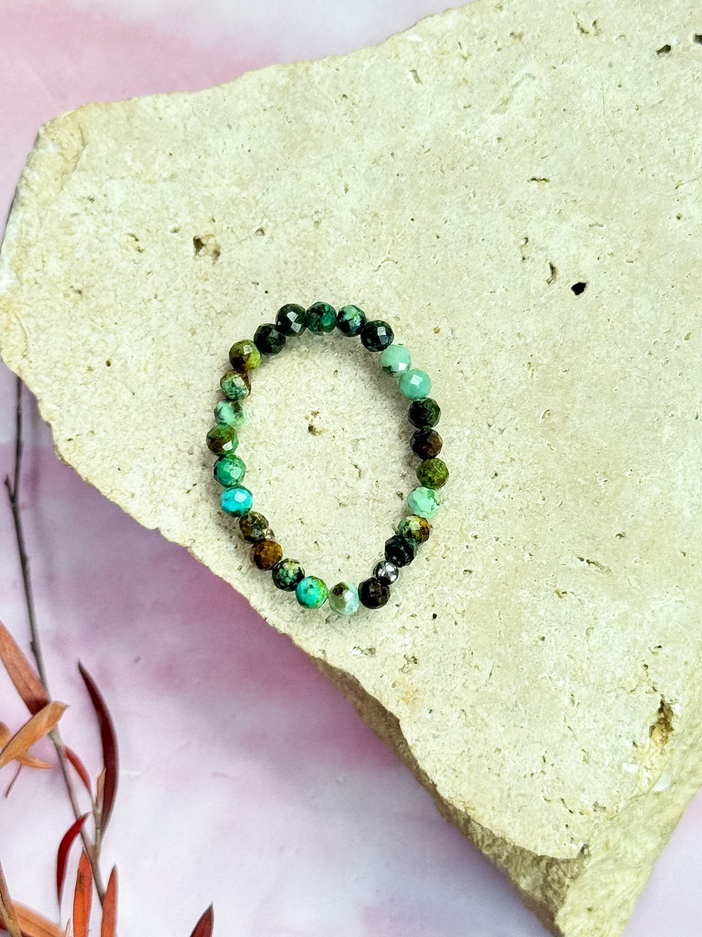 Faceted Anxiety Rings