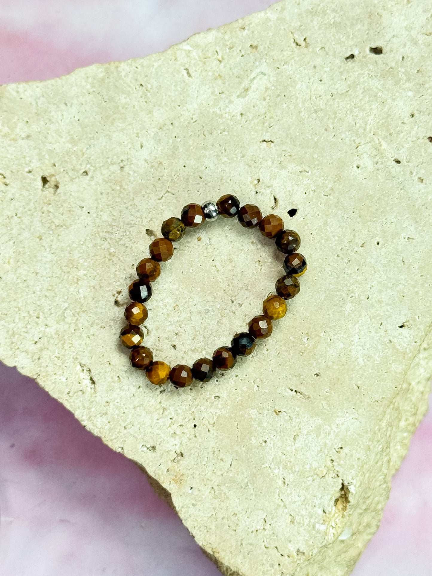 Faceted Anxiety Rings