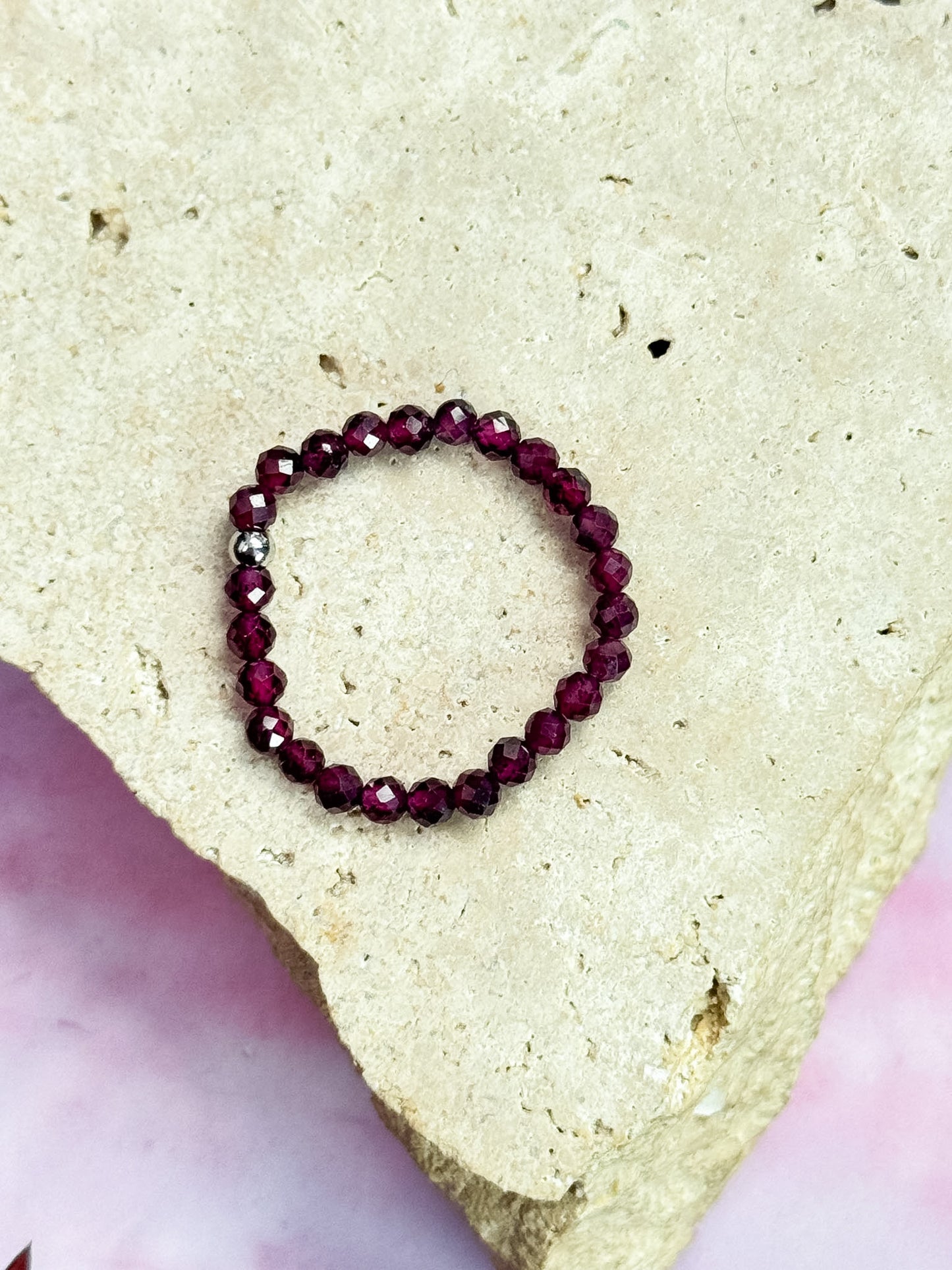 Faceted Anxiety Rings
