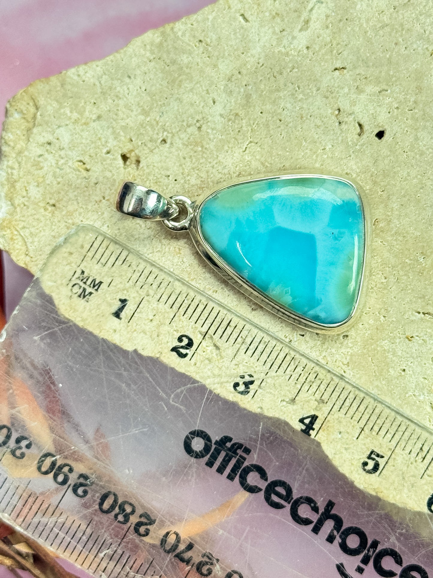 Larimar Pendant