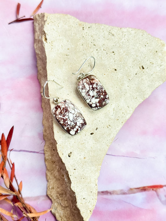 Wild Horse Jasper Earrings