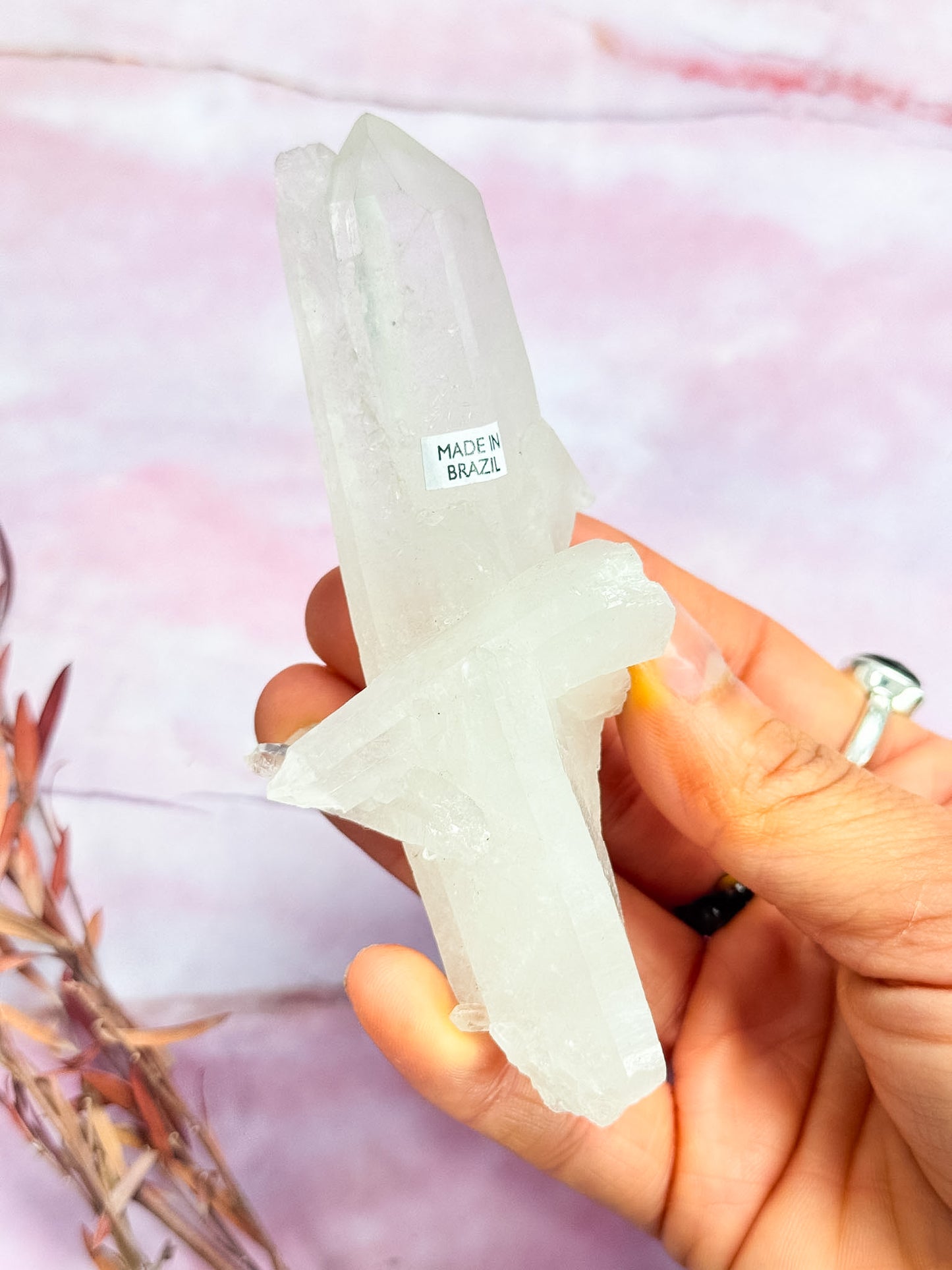 Lemurian Quartz Cluster
