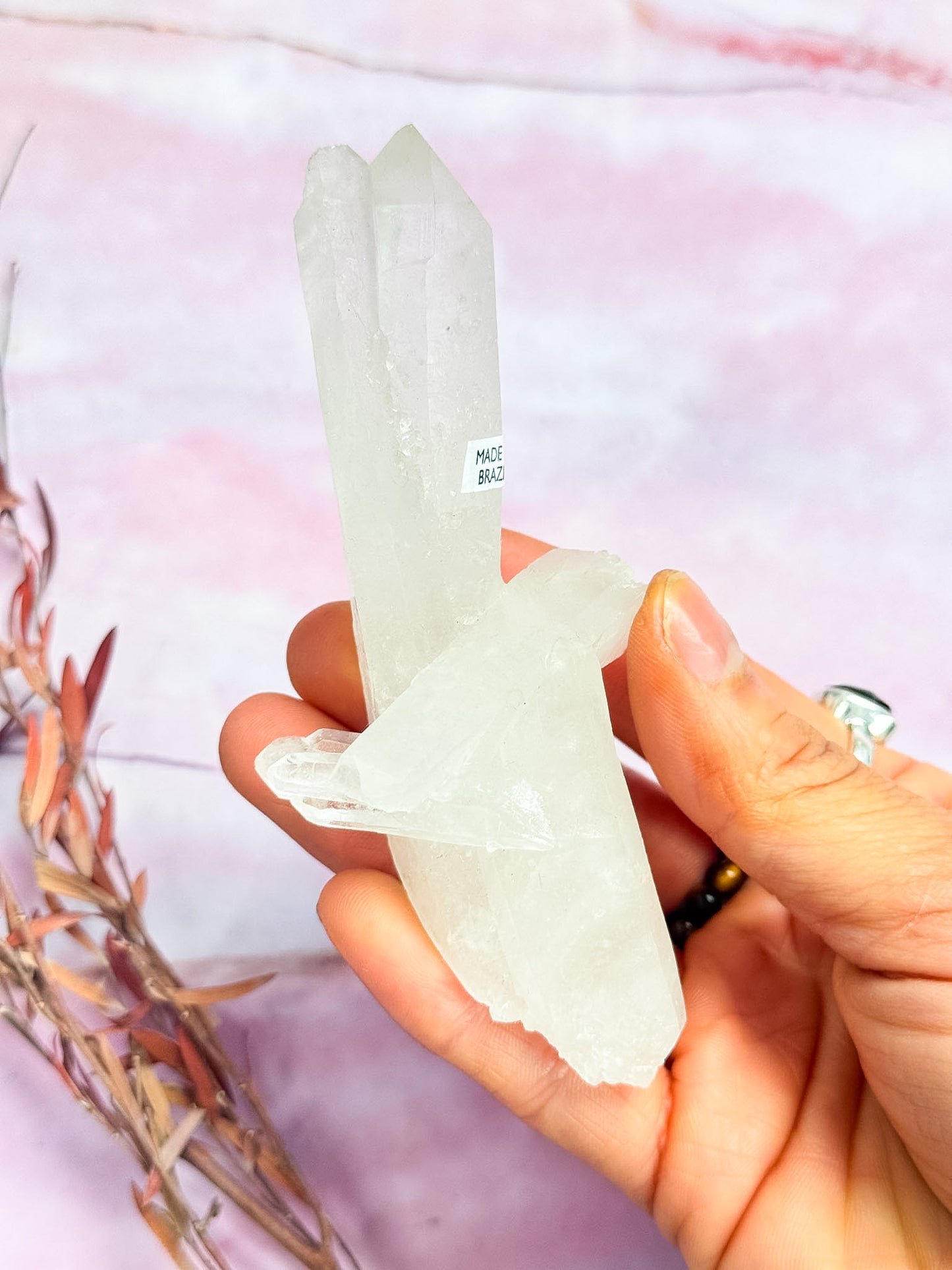 Lemurian Quartz Cluster