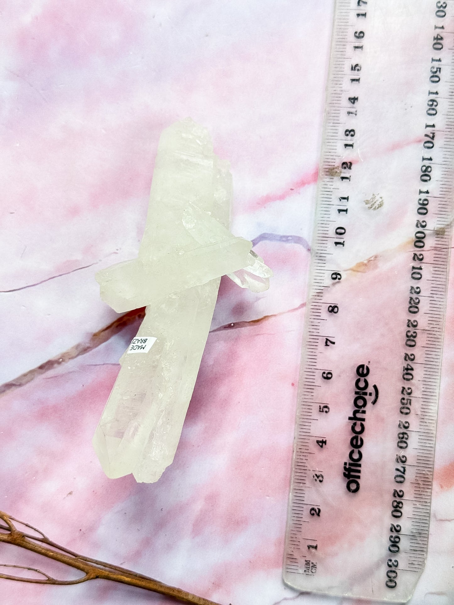 Lemurian Quartz Cluster