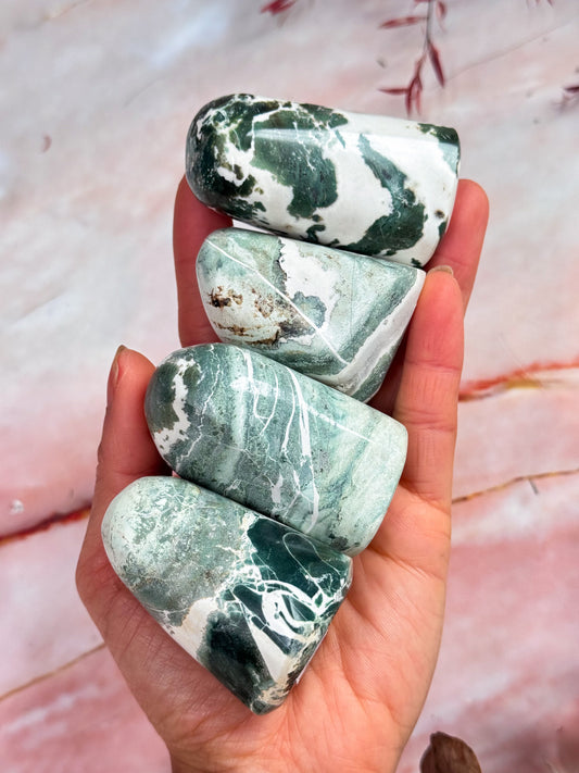 Green Sardonyx Freeforms