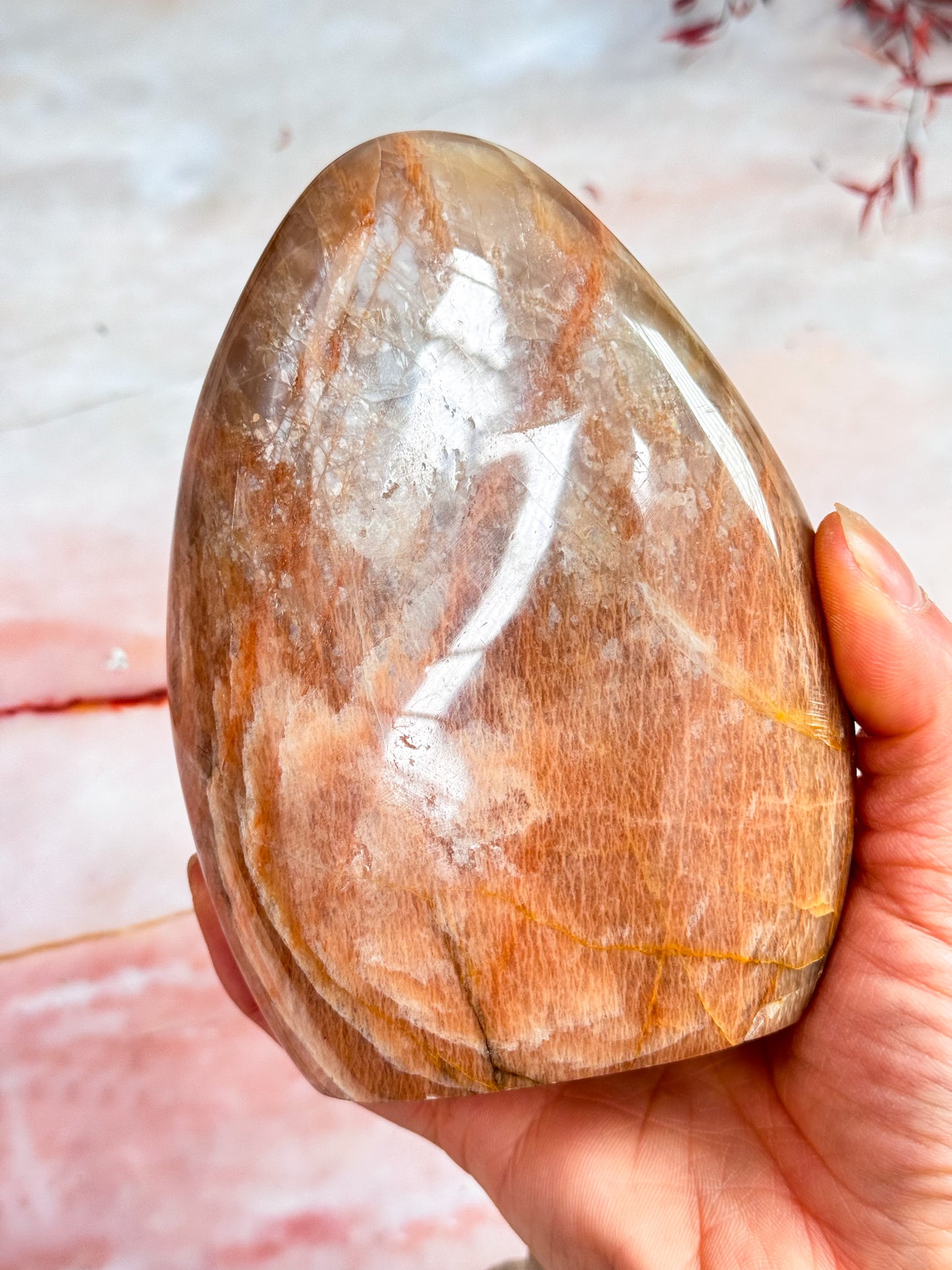 Peach Moonstone Freeform